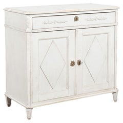 19th Century Swedish White Pine Sideboard