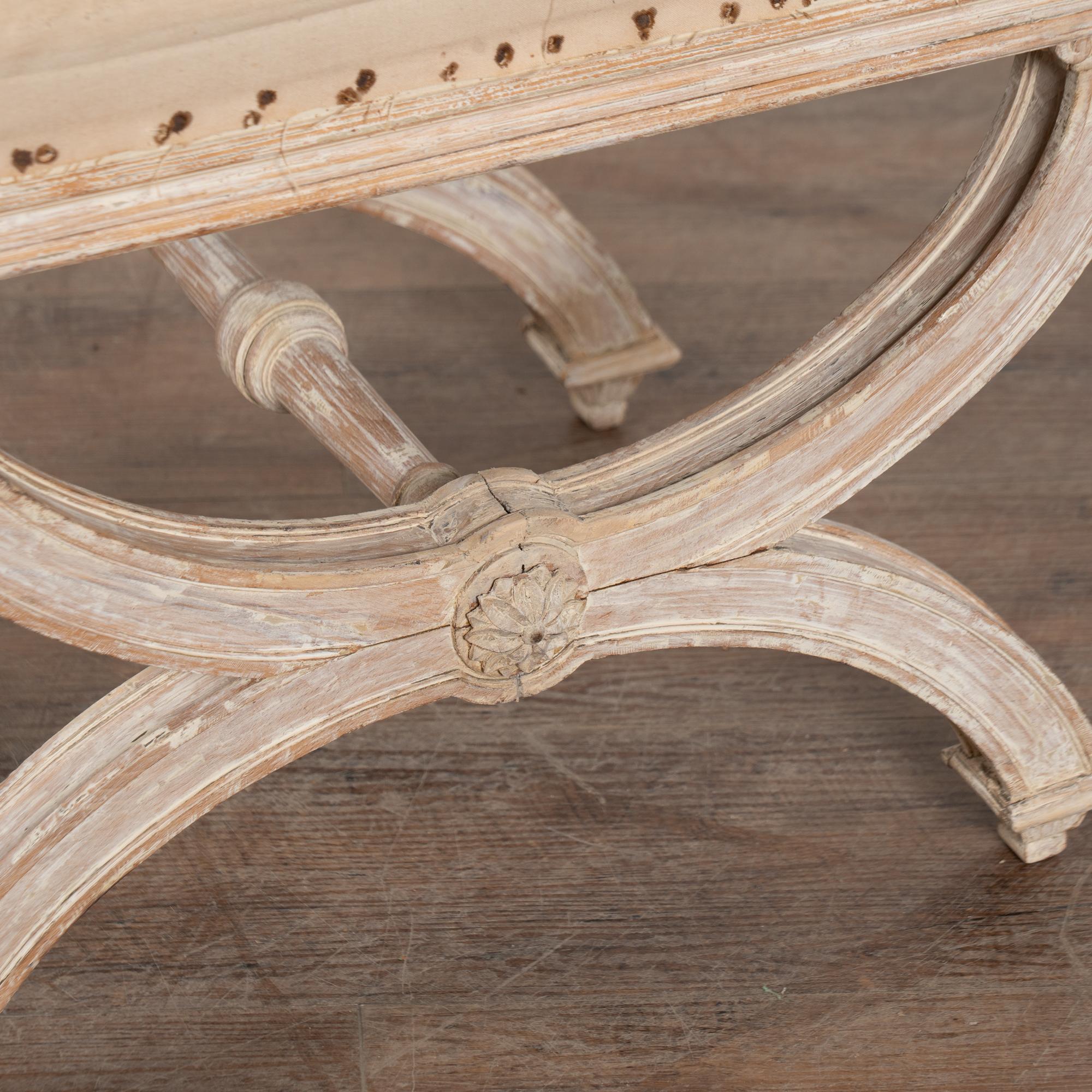 Sgabello tabouret svedese del XIX secolo in vendita 4
