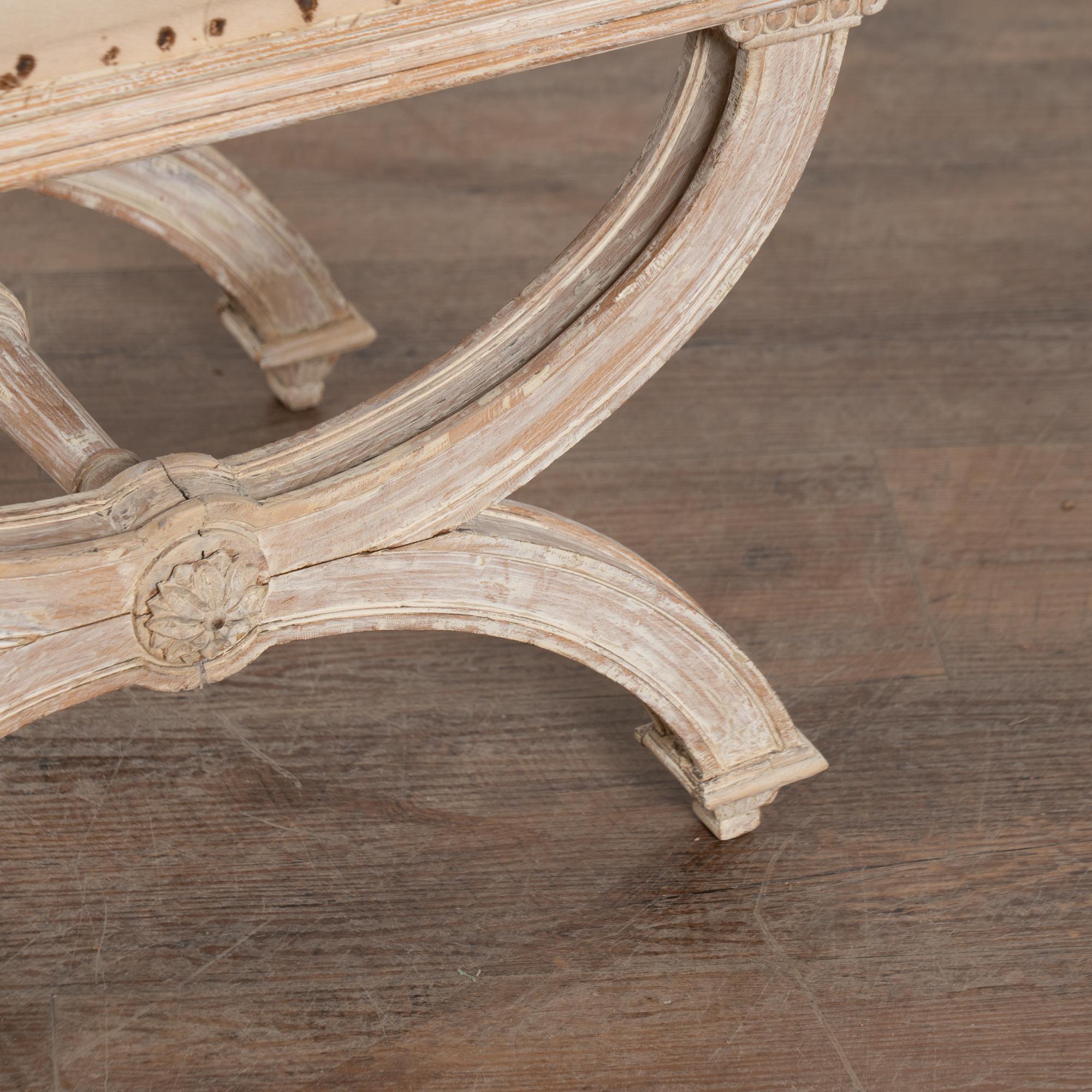 Sgabello tabouret svedese del XIX secolo in vendita 5