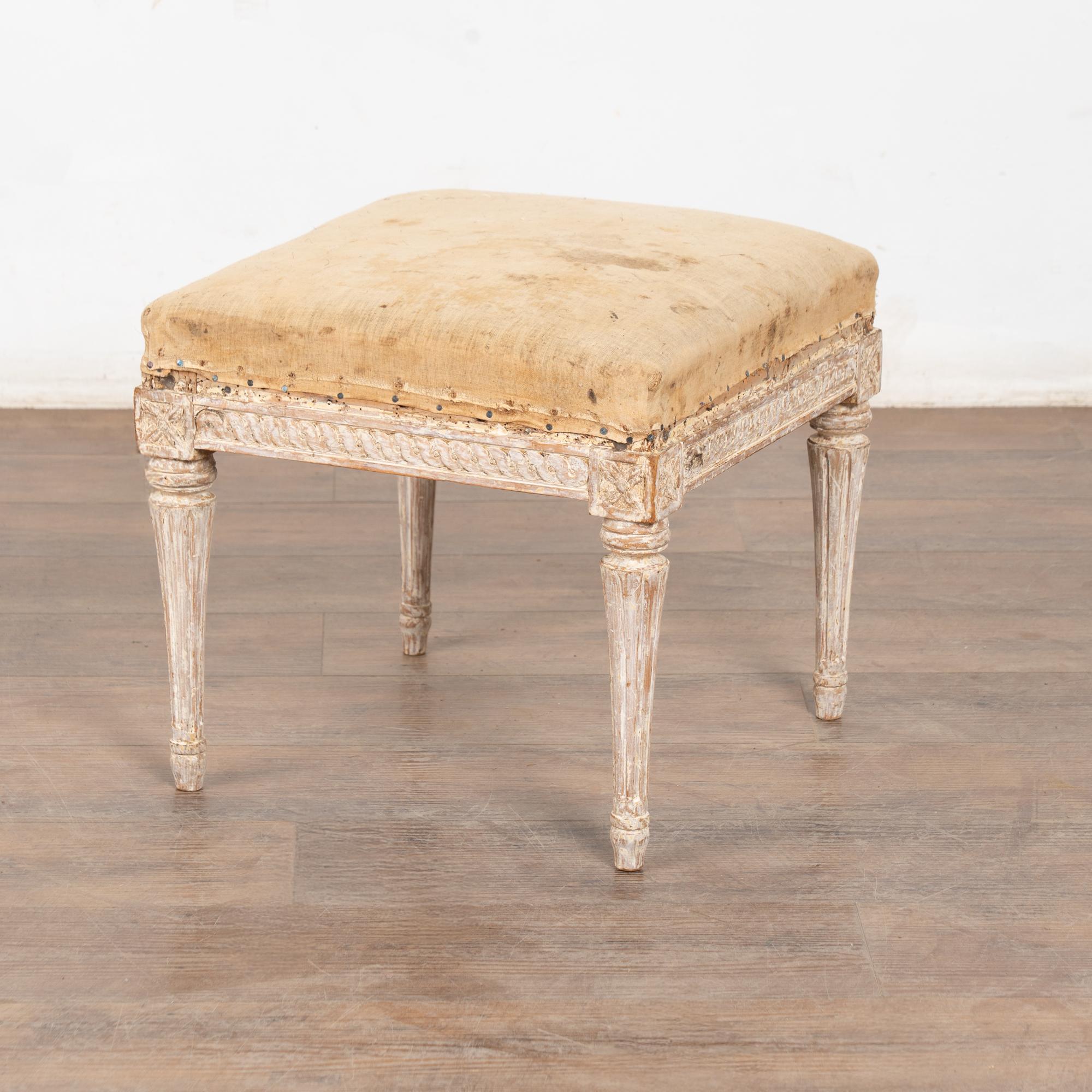 Sgabello tabouret svedese del XIX secolo in vendita 5