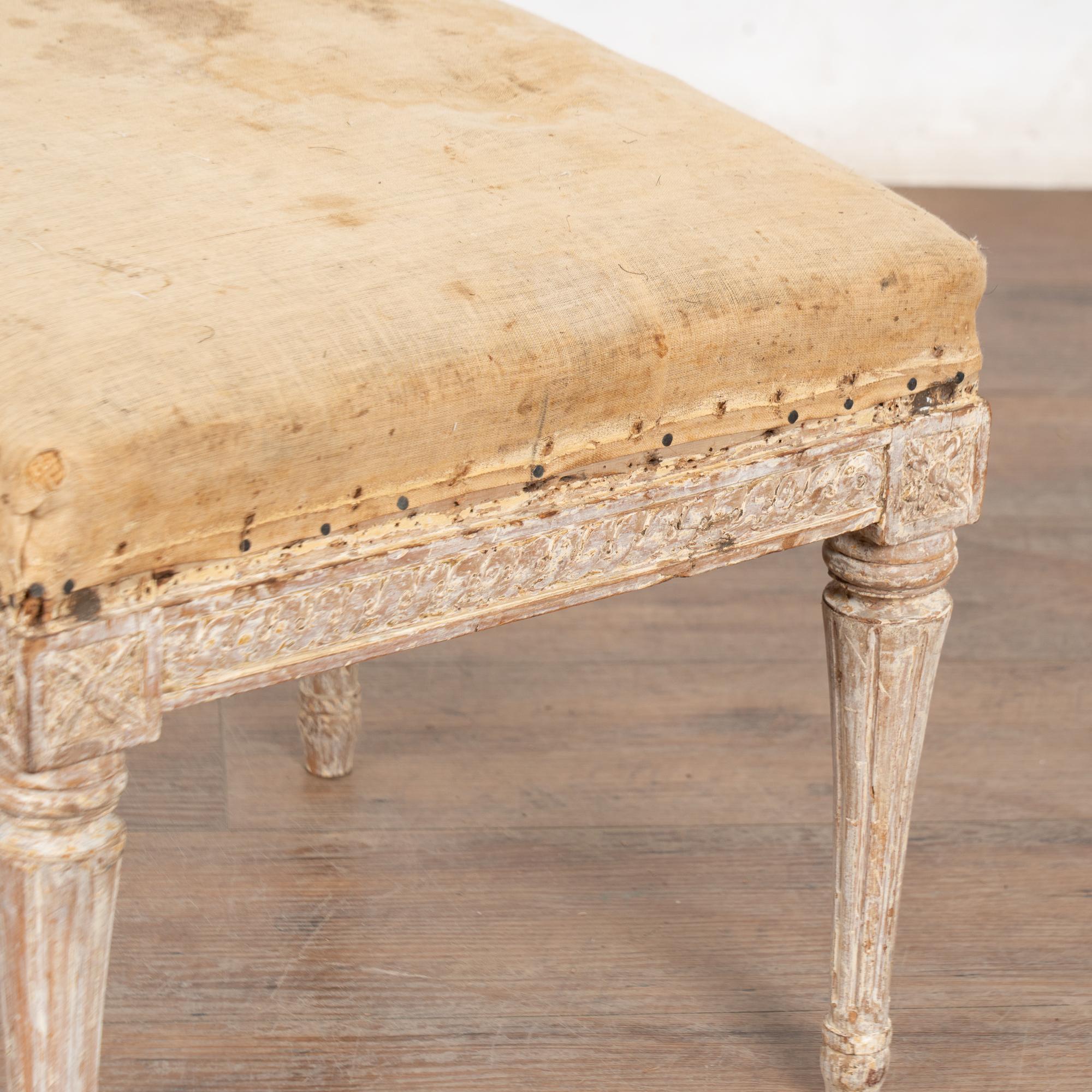 Sgabello tabouret svedese del XIX secolo in vendita 1