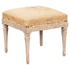 Sgabello tabouret svedese del XIX secolo