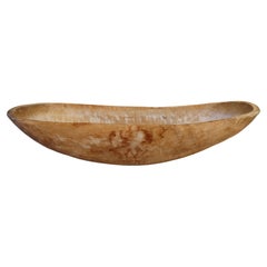 Used 19th Century Swedish Wooden bowl dated 1868