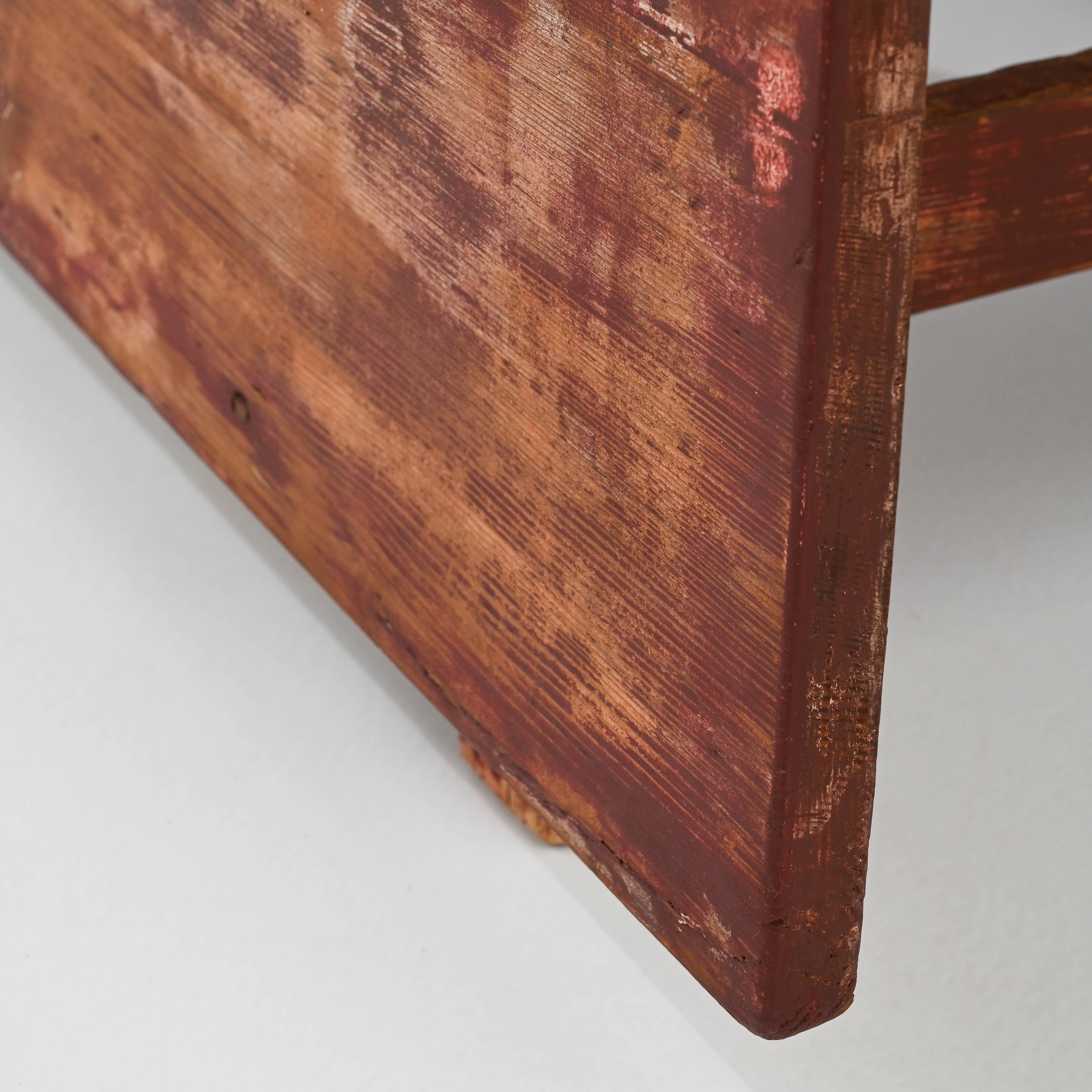 Table à abattant en bois suédois du 19e siècle en vente 5