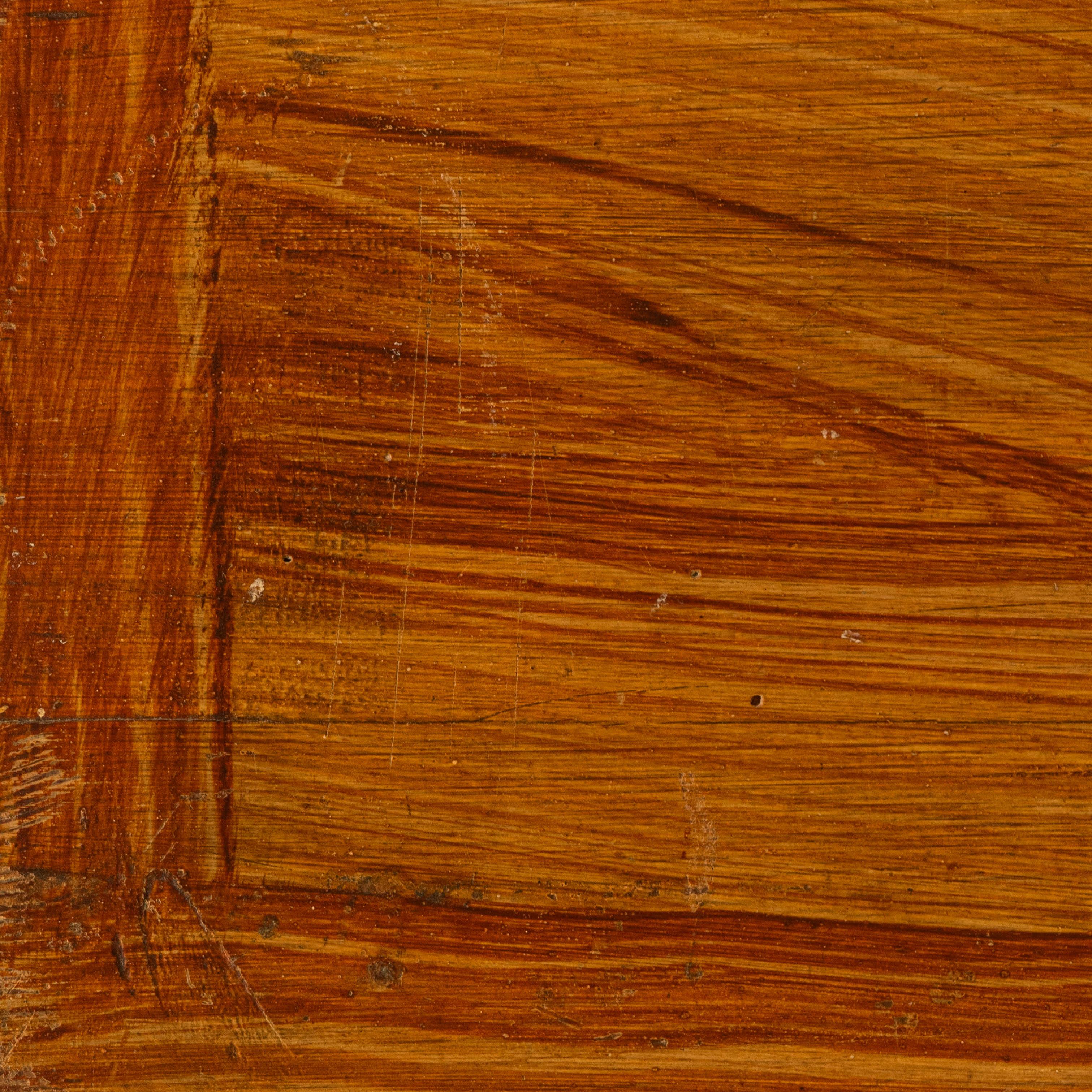 19th Century Swedish Wooden Drop Leaf Table In Original Patina For Sale 12