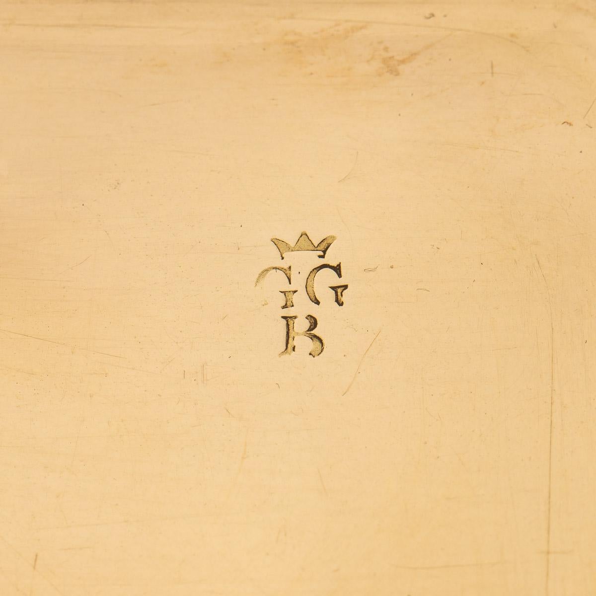 19th Century Swiss 18K Gold & Enamel Snuff Box, Guidon, Gide & Blondet, c.1800 17