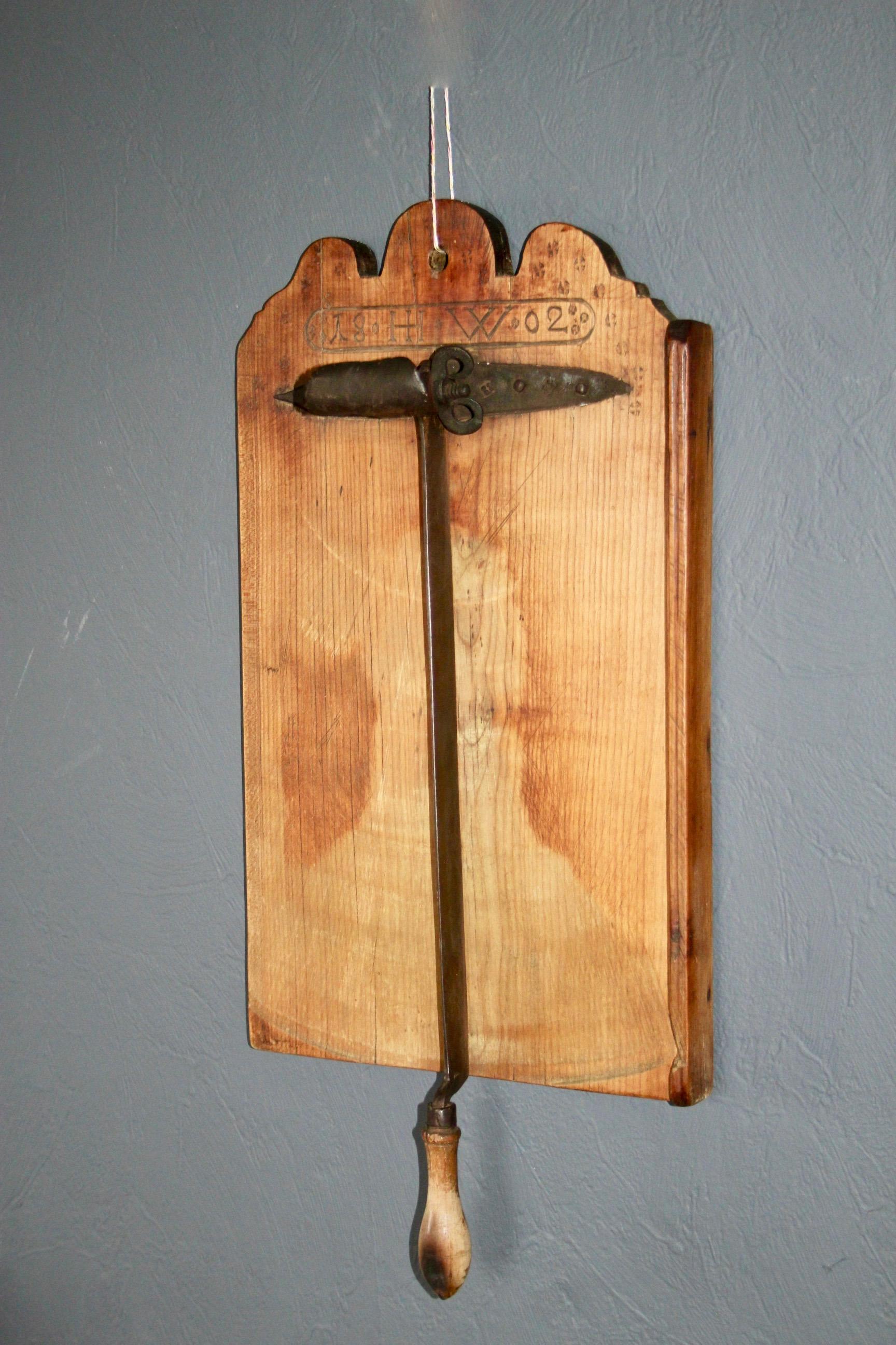 Metal 19th Century Swiss Bread Board For Sale