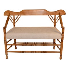 19th Century Swiss Cottage Bench