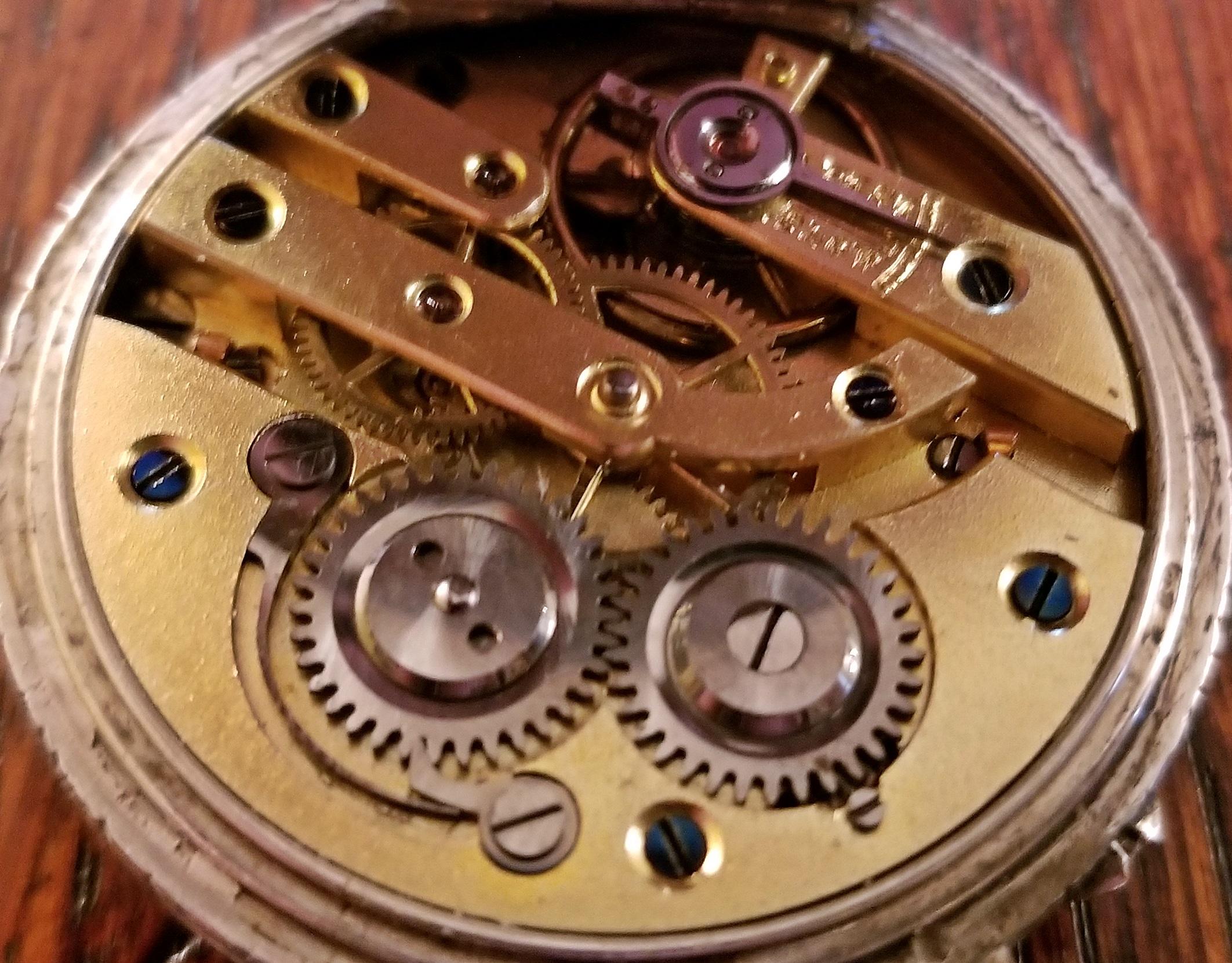 19th Century Swiss Ladies Silver Pocket Watch, Half Hunter – ‘EZ’ Makers Mark 4