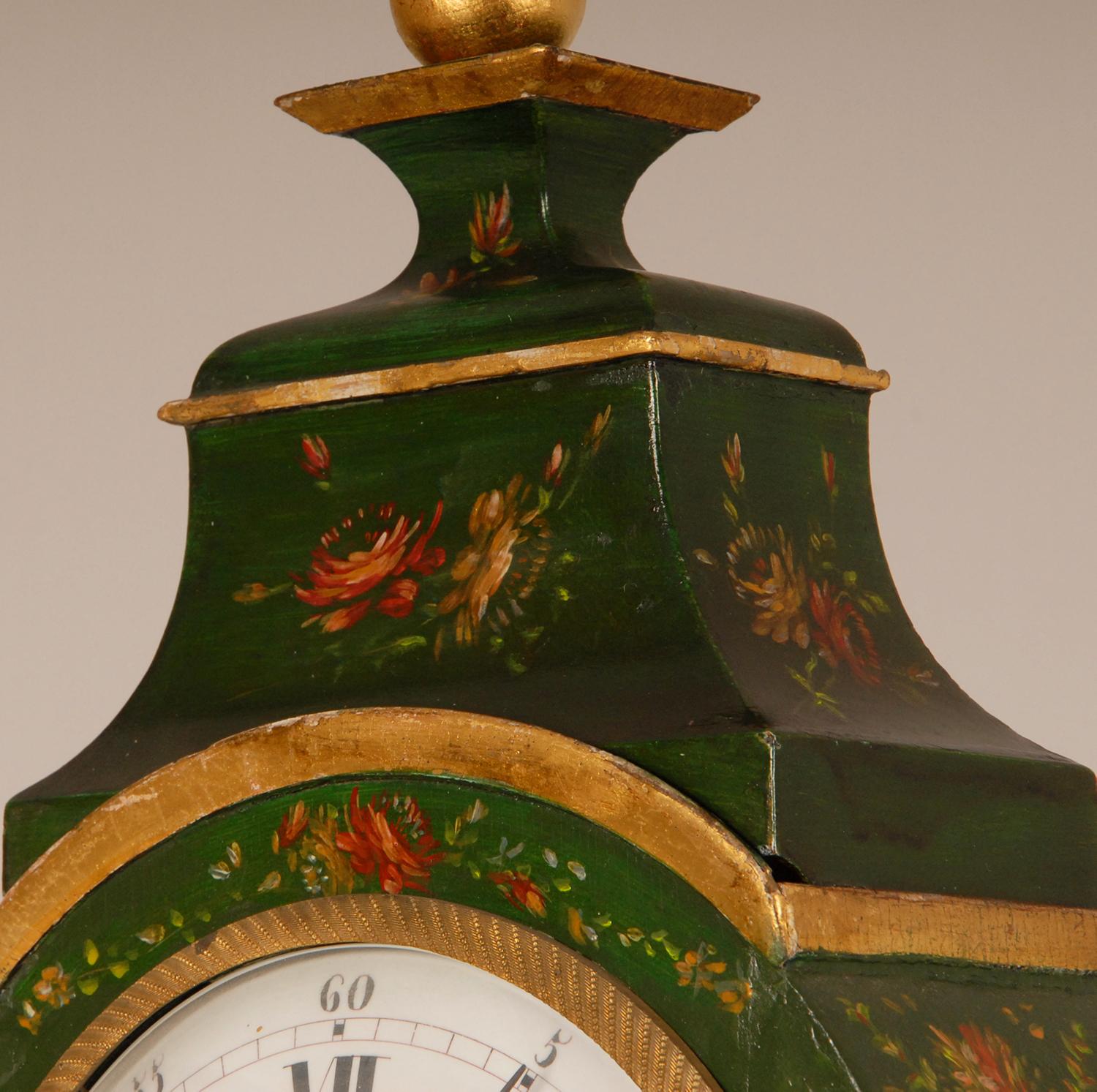 19th Century Swiss Neuchatel Bracket Clock with Matching Bracket 4