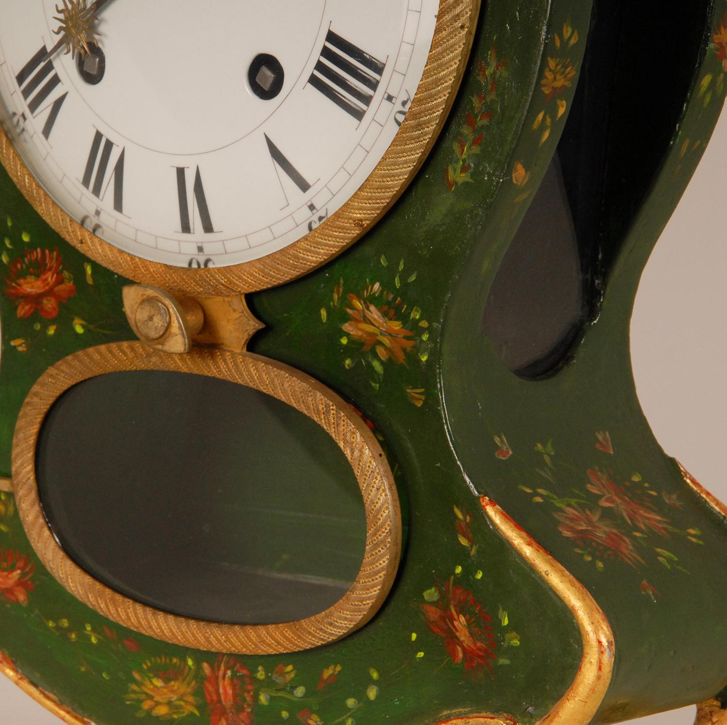 19th Century Swiss Neuchatel Bracket Clock with Matching Bracket 5