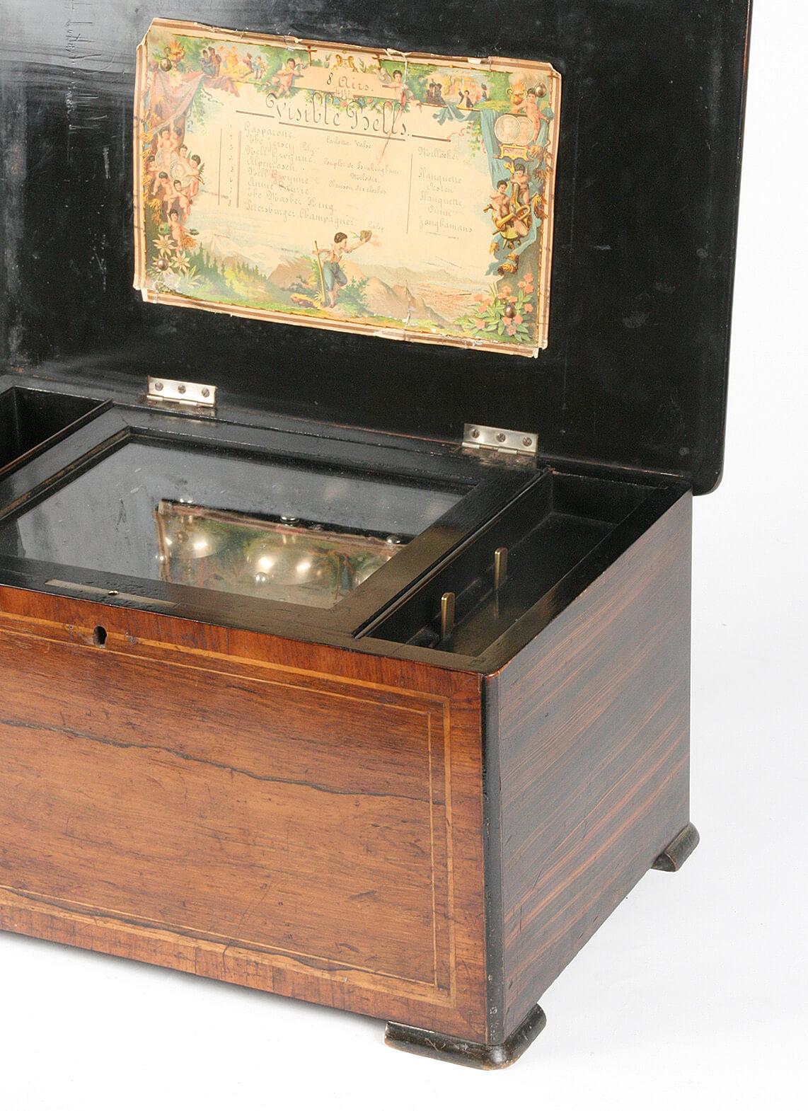 19th Century Swiss Polyphone Cylinder Music Box 3