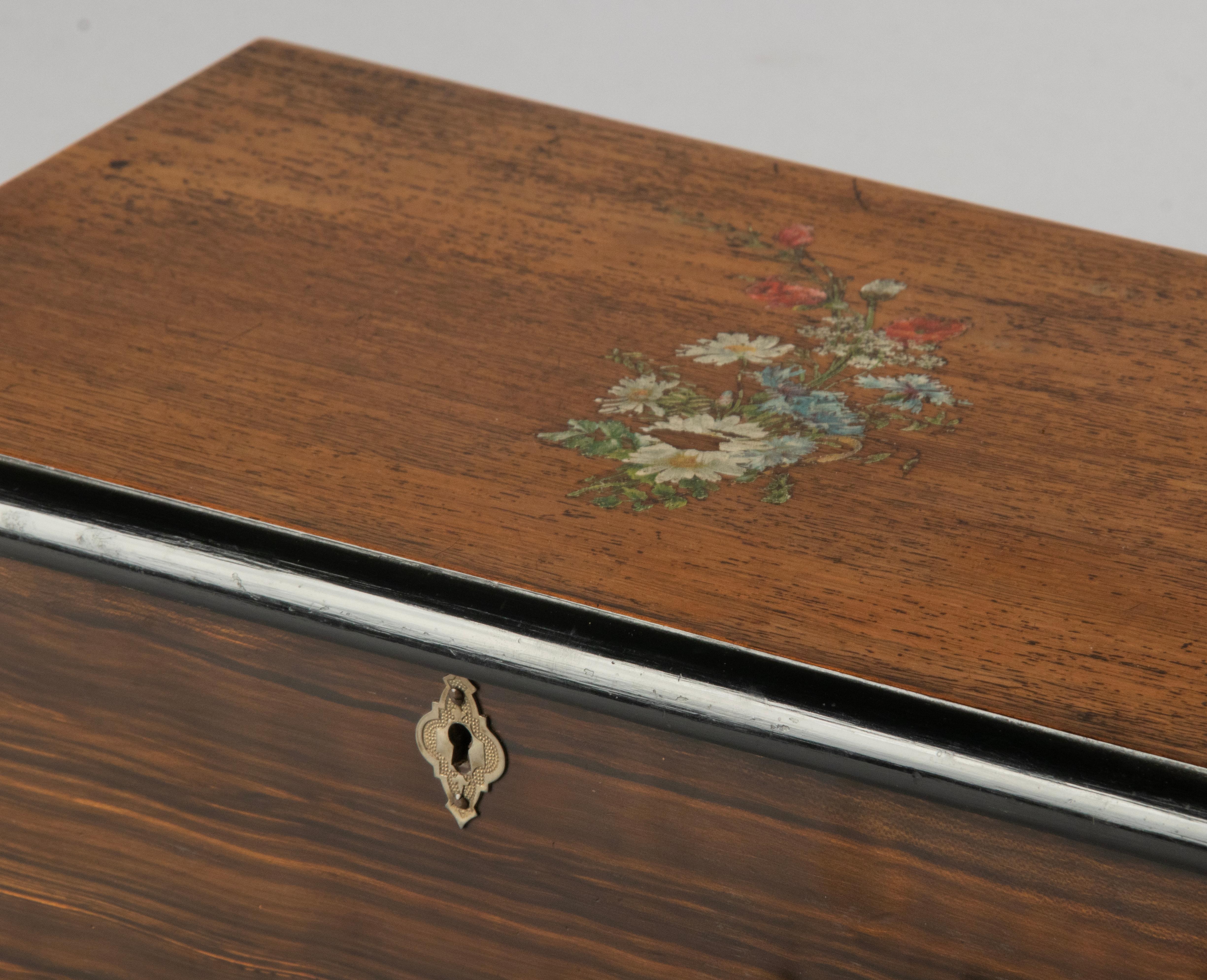 19th Century Swiss Polyphone Cylinder Music Box with 8 Tunes 8