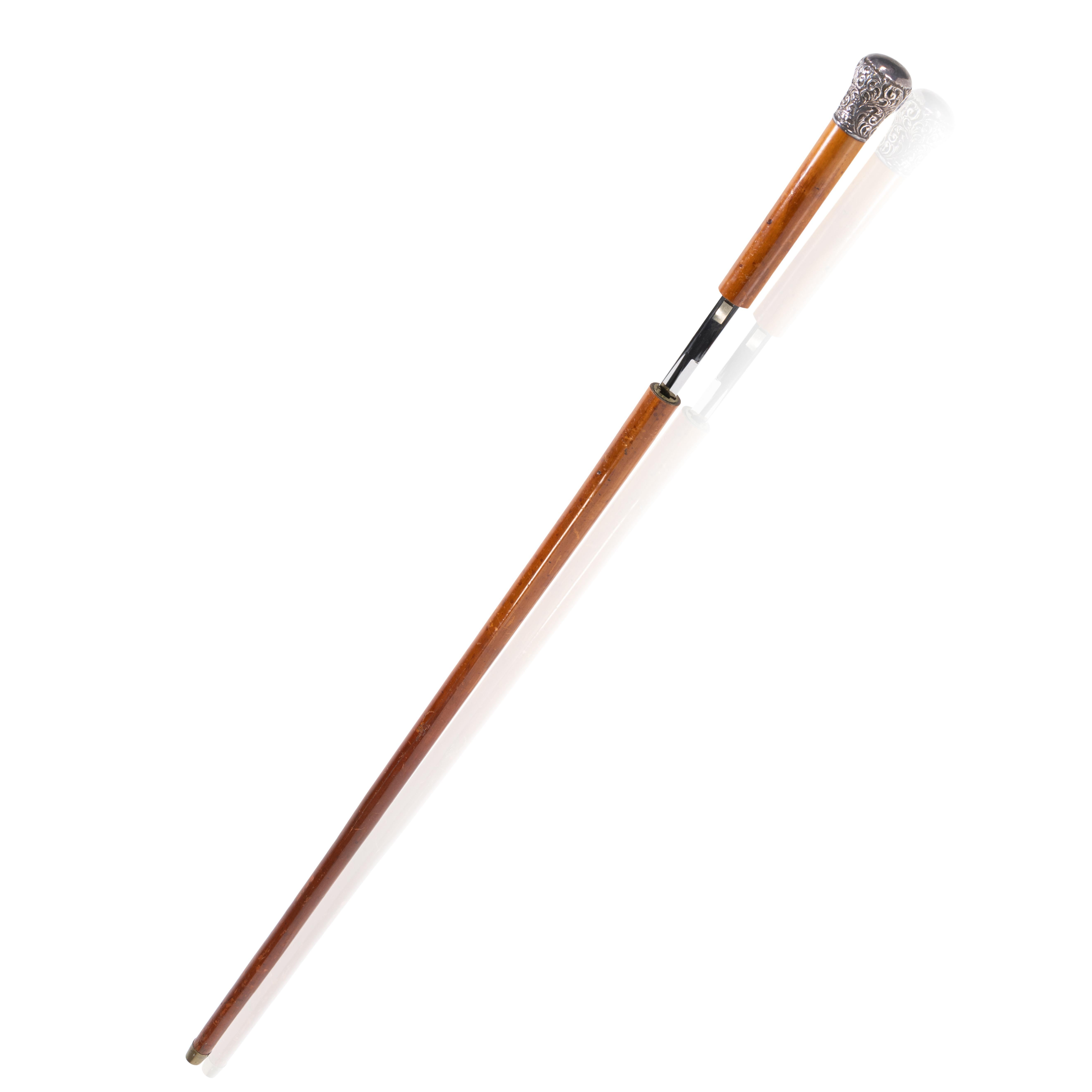 19th Century Sword Cane In Good Condition In Coeur d'Alene, ID