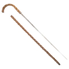 Used 19th Century Sword Cane