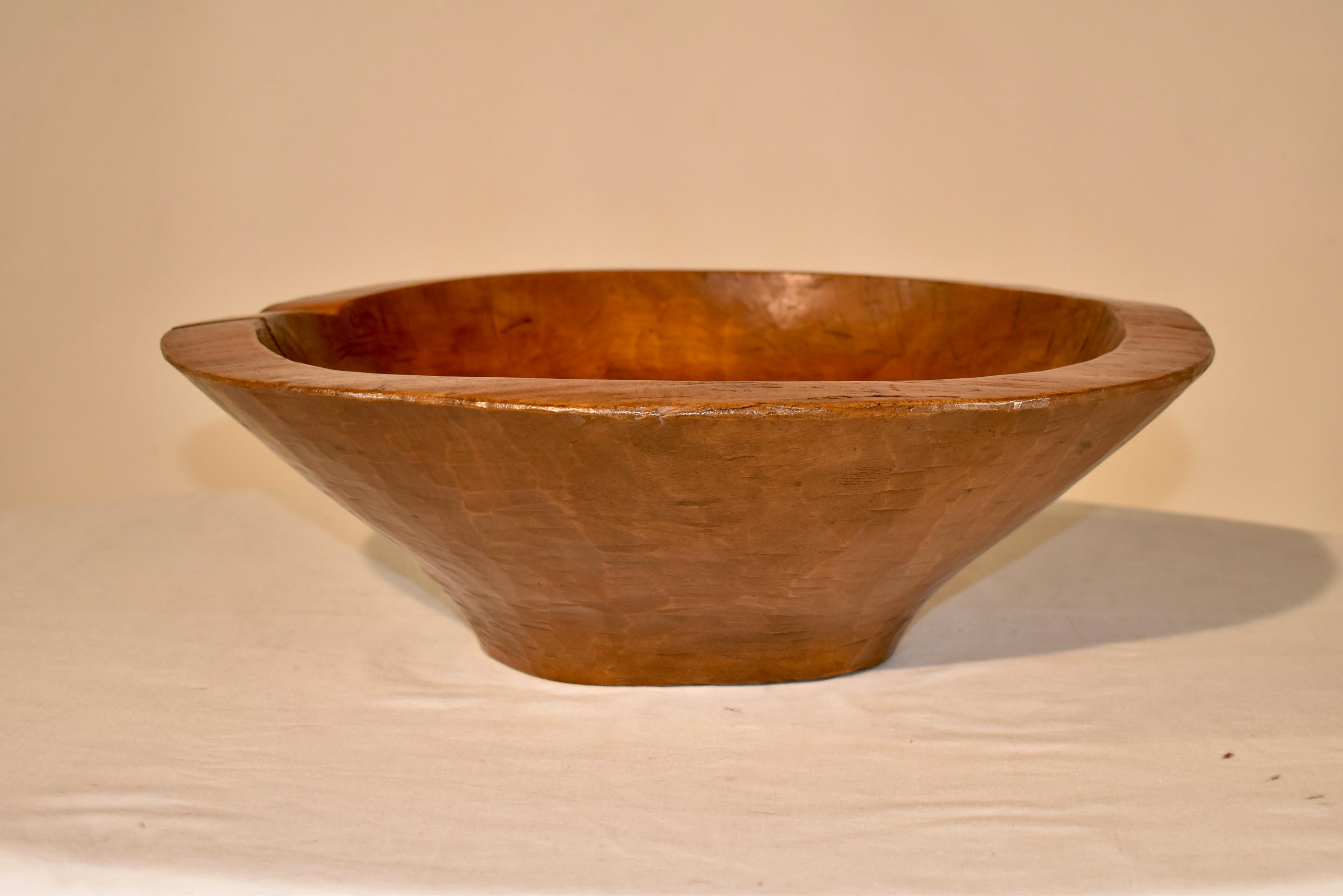French 19th Century Sycamore Bowl For Sale