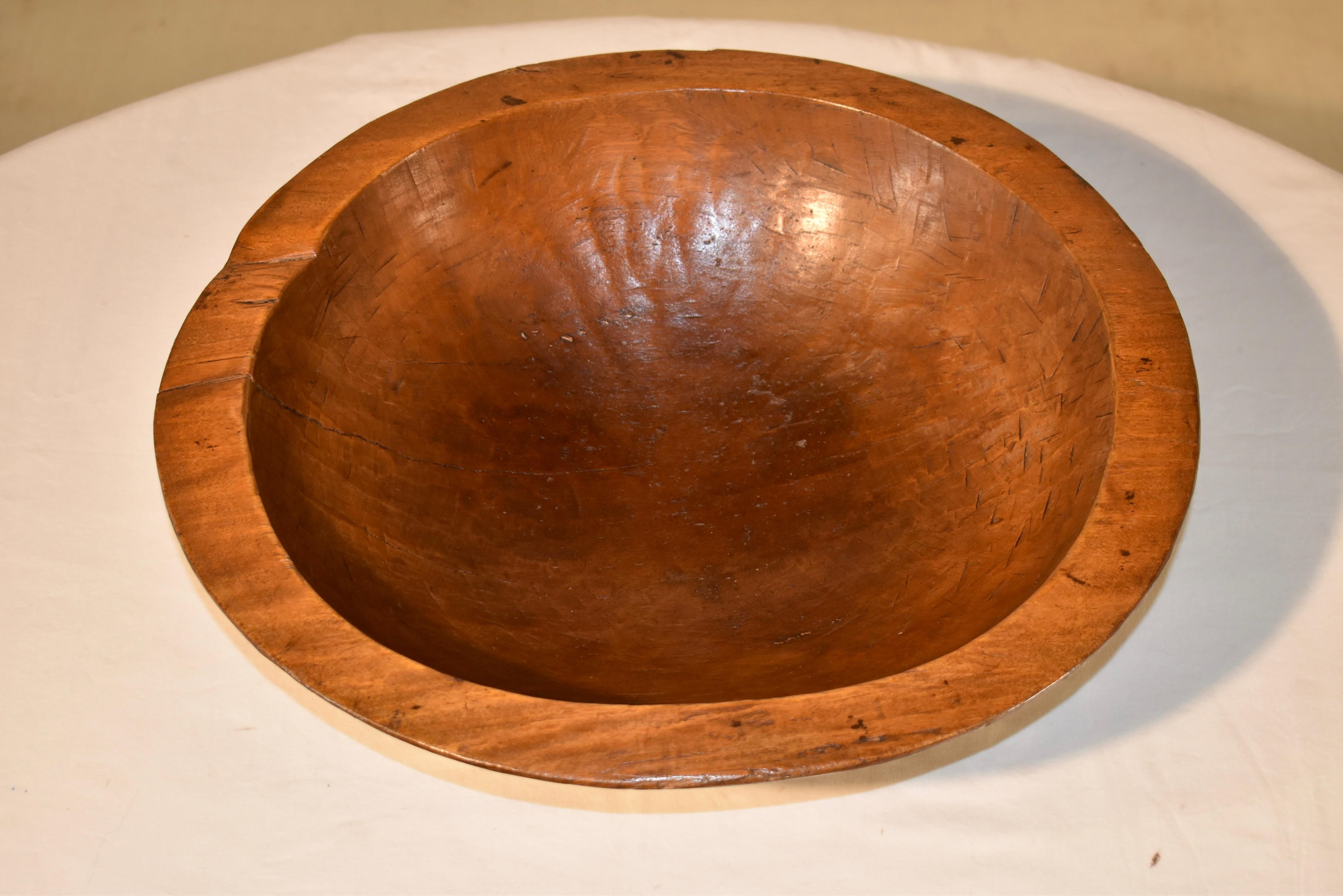 19th Century Sycamore Bowl For Sale 2