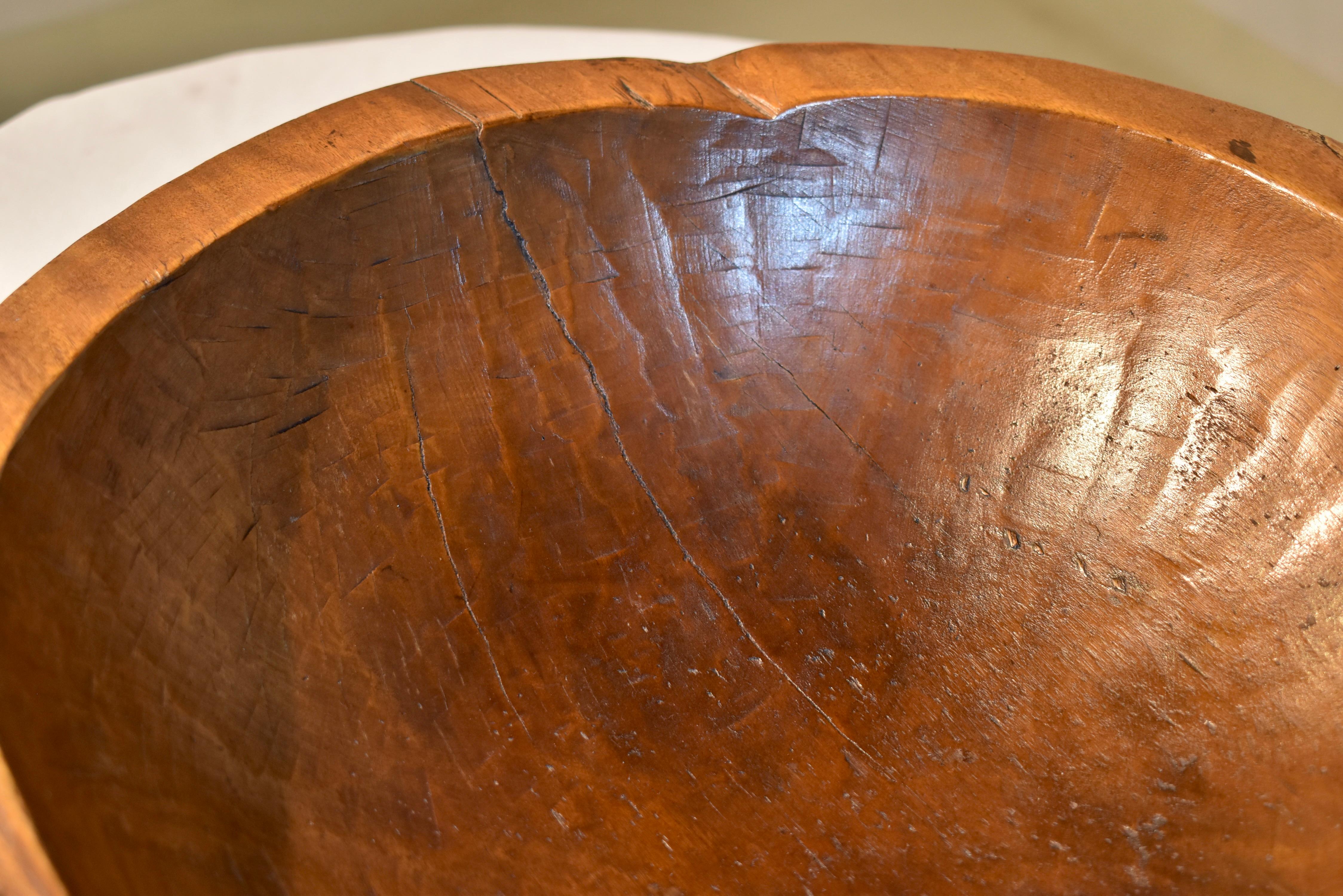 19th Century Sycamore Bowl For Sale 3