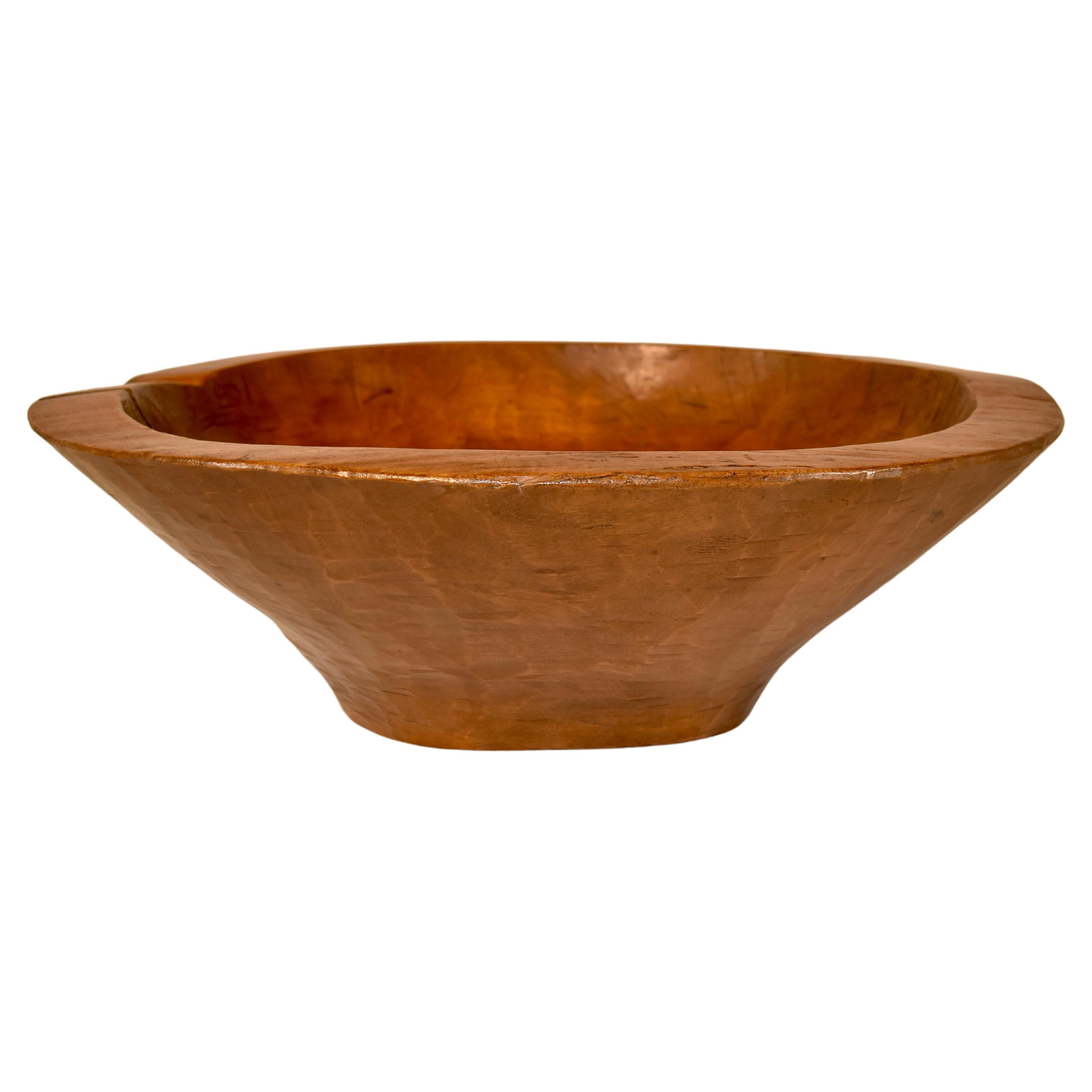 19th Century Sycamore Bowl For Sale
