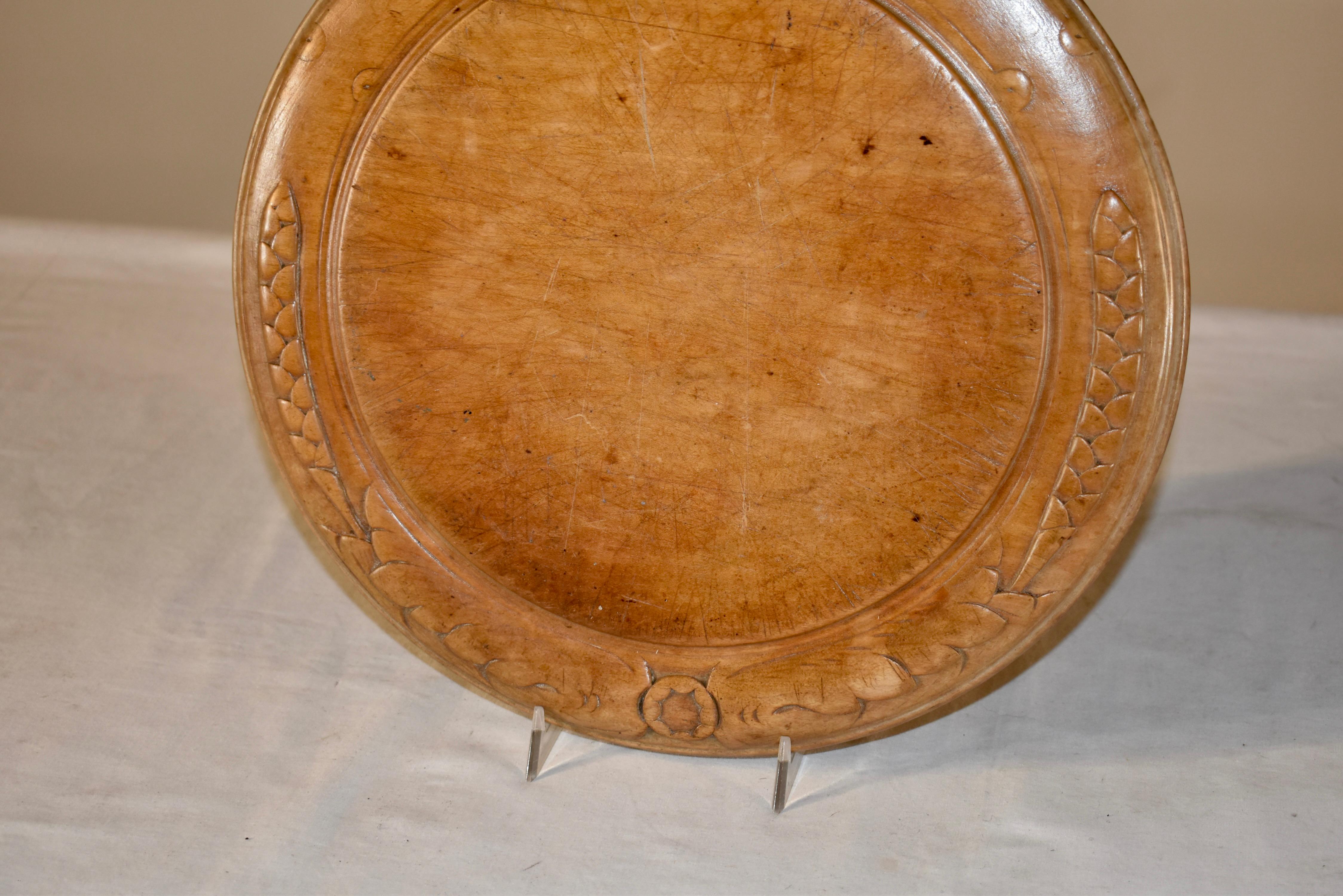 Sycamore-Brotbrett aus dem 19. (Englisch) im Angebot