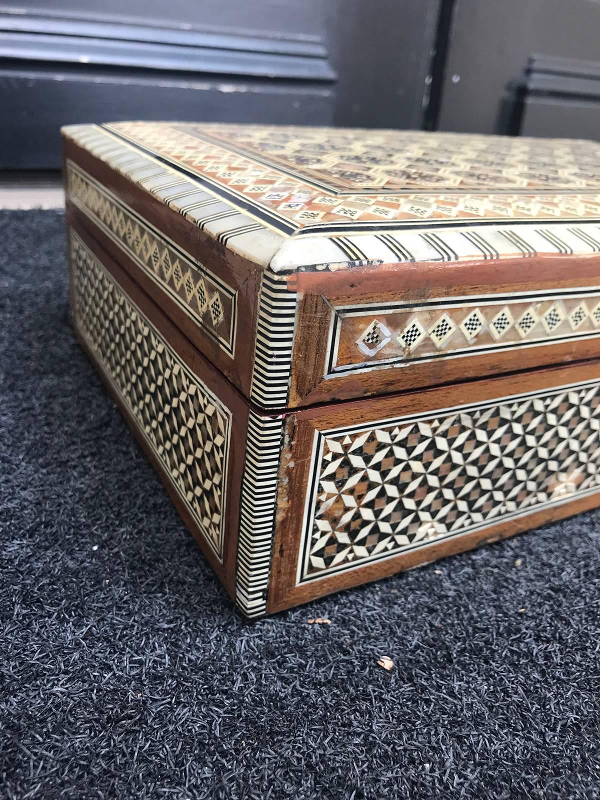 19th Century Syrian Inlaid Box 2