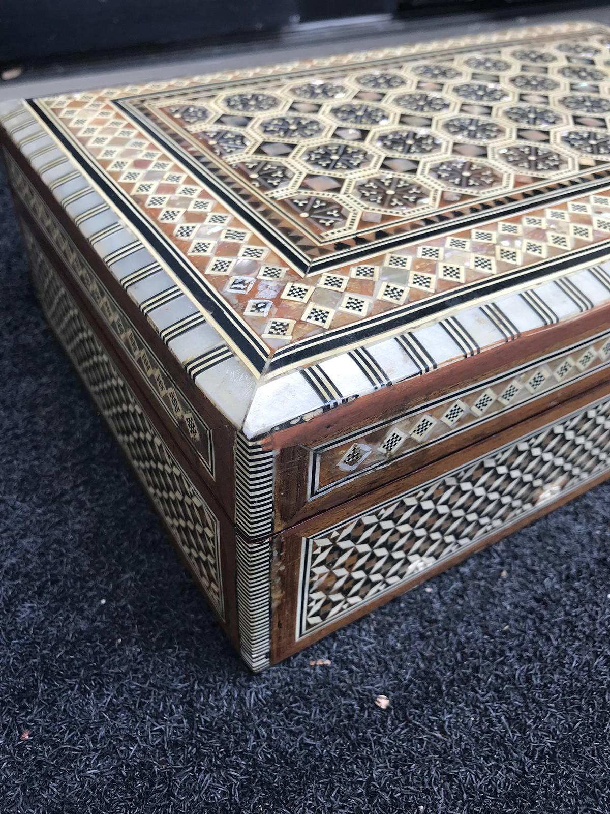 19th Century Syrian Inlaid Box 3