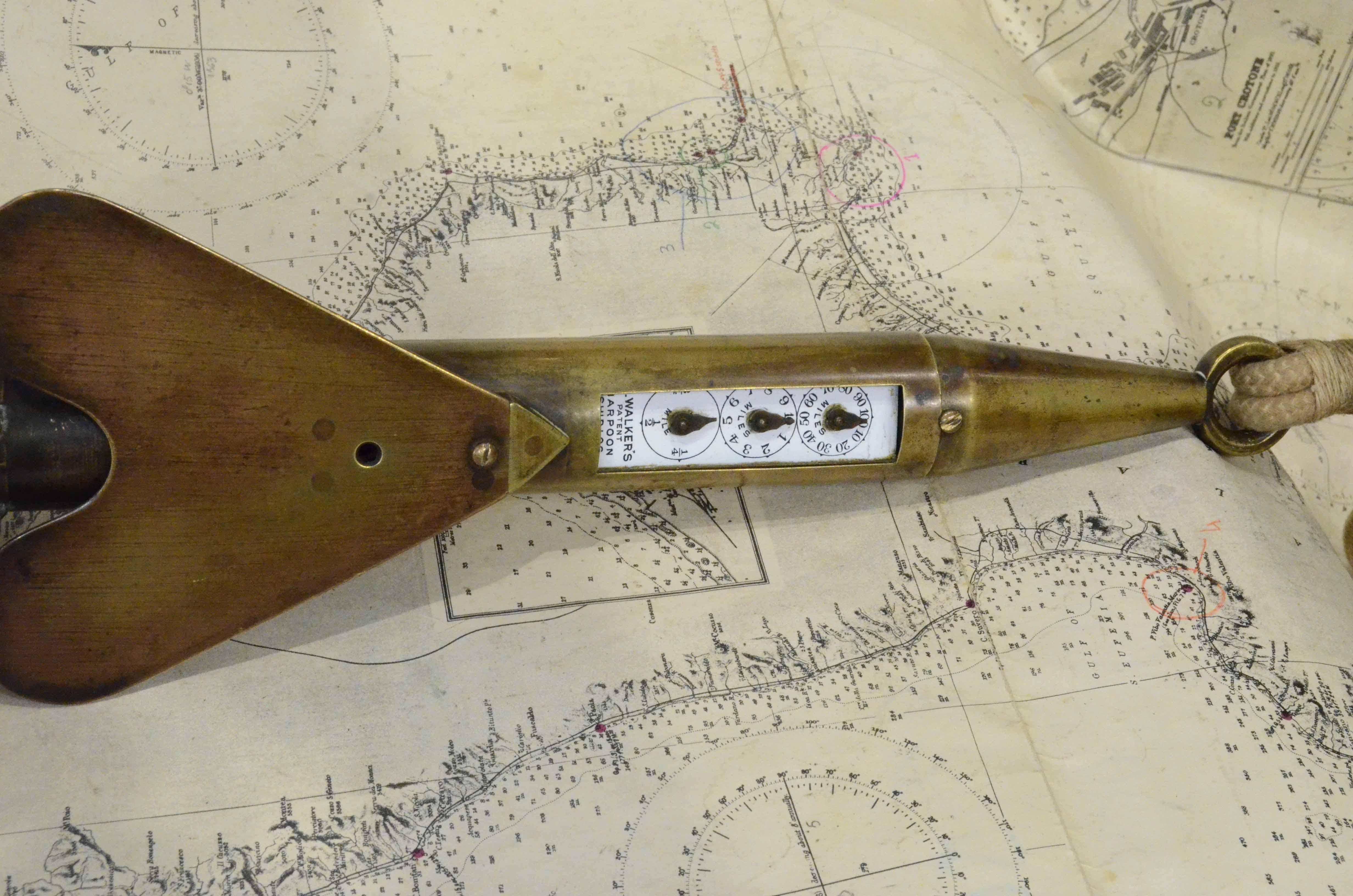 19th Century T Walker’s Patent Harpoon Ship Log a 1 London Antique Maritime Tool 6