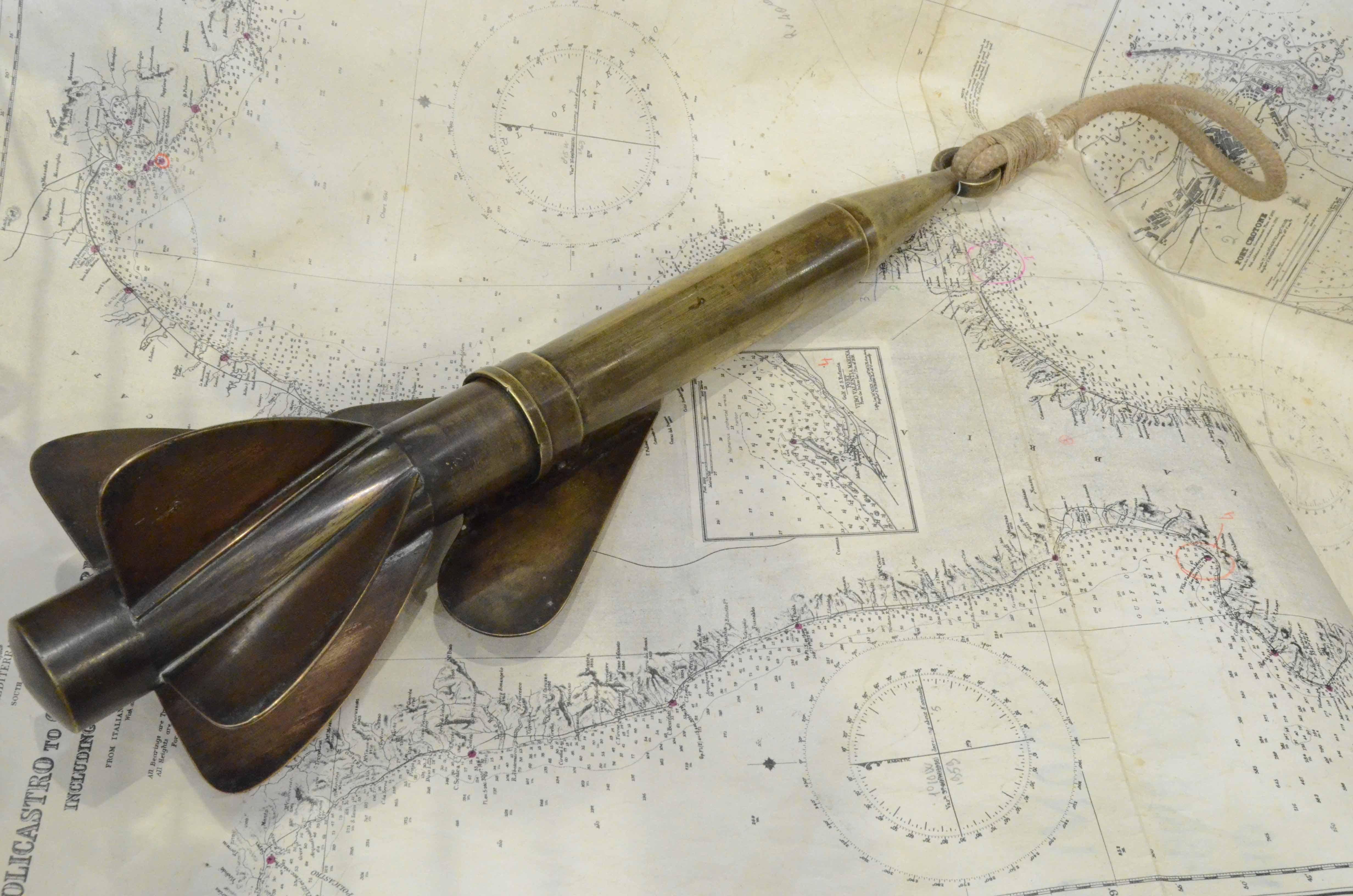 Brass 19th Century T Walker’s Patent Harpoon Ship Log a 1 London Antique Maritime Tool