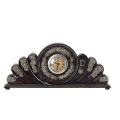 19th Century - Table Clock with Silver