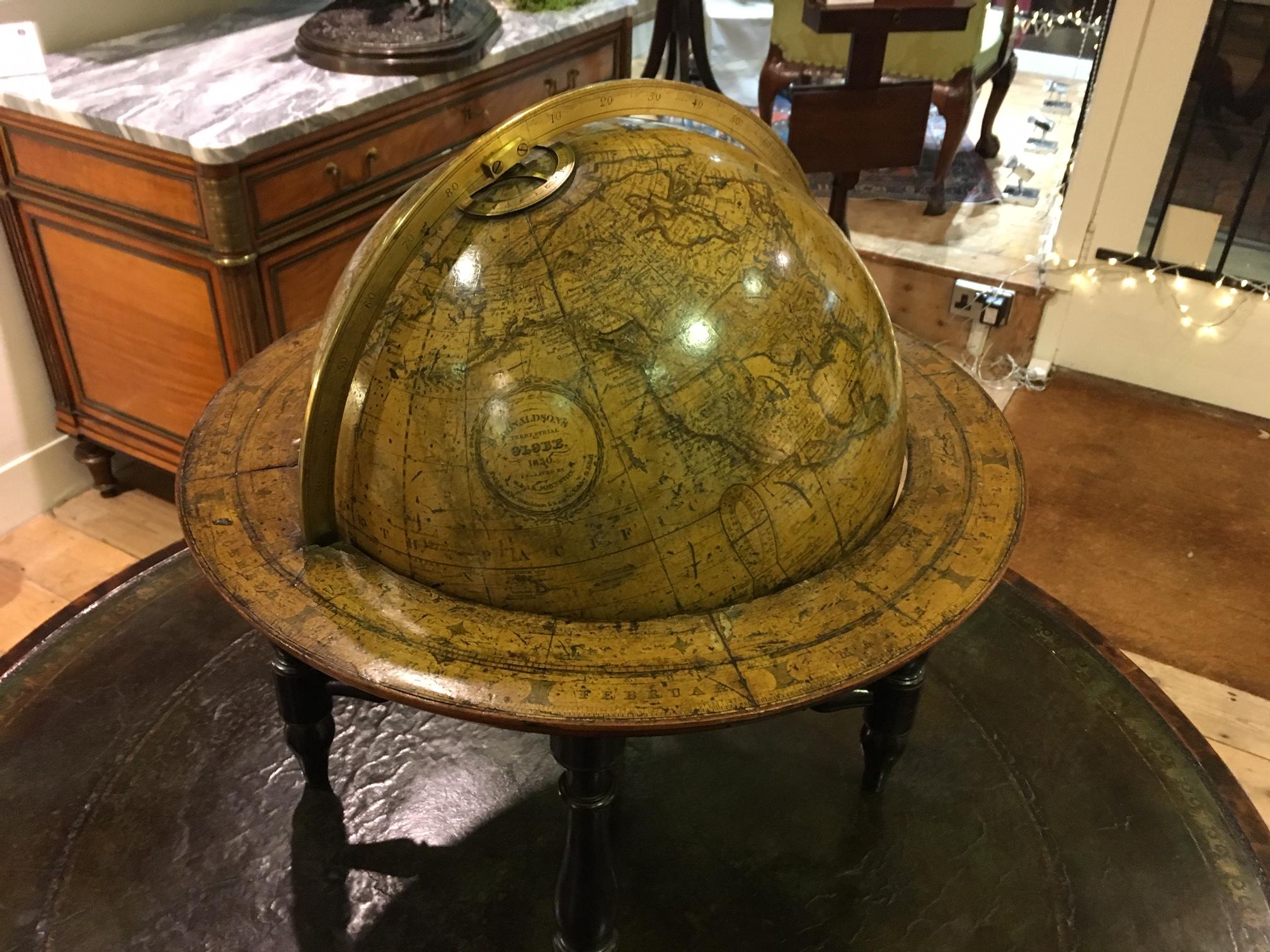 Scottish 19th Century Table Globe