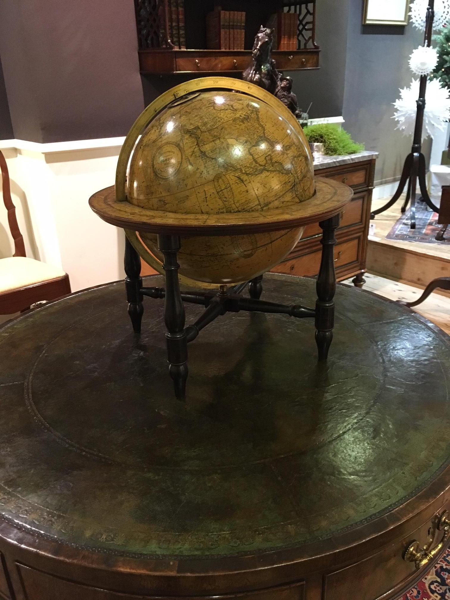 Mid-19th Century 19th Century Table Globe