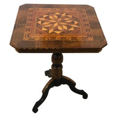 Antique 19th Century Table in Marquetry