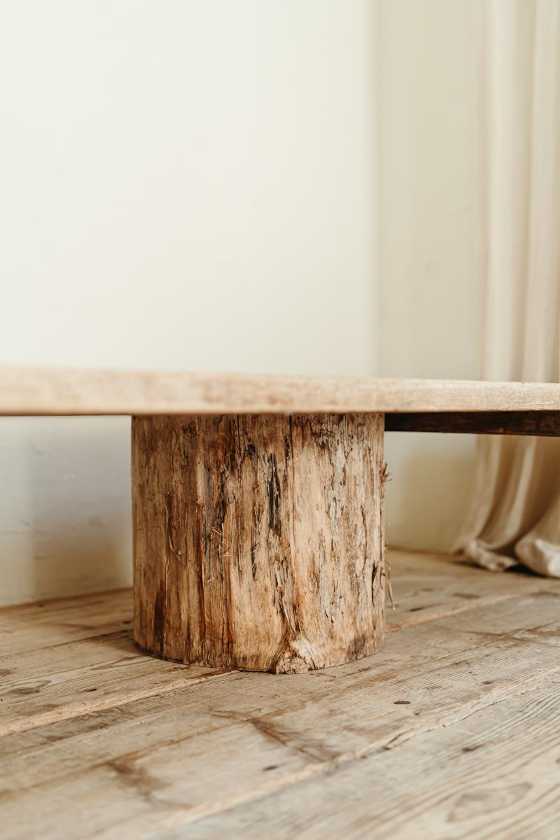 19th Century Table Top, Customized into Xl Coffee Table 1