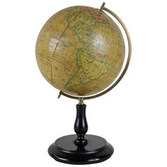 globe de table du XIXe siècle par George Philip & Son:: Londres:: vers 1890