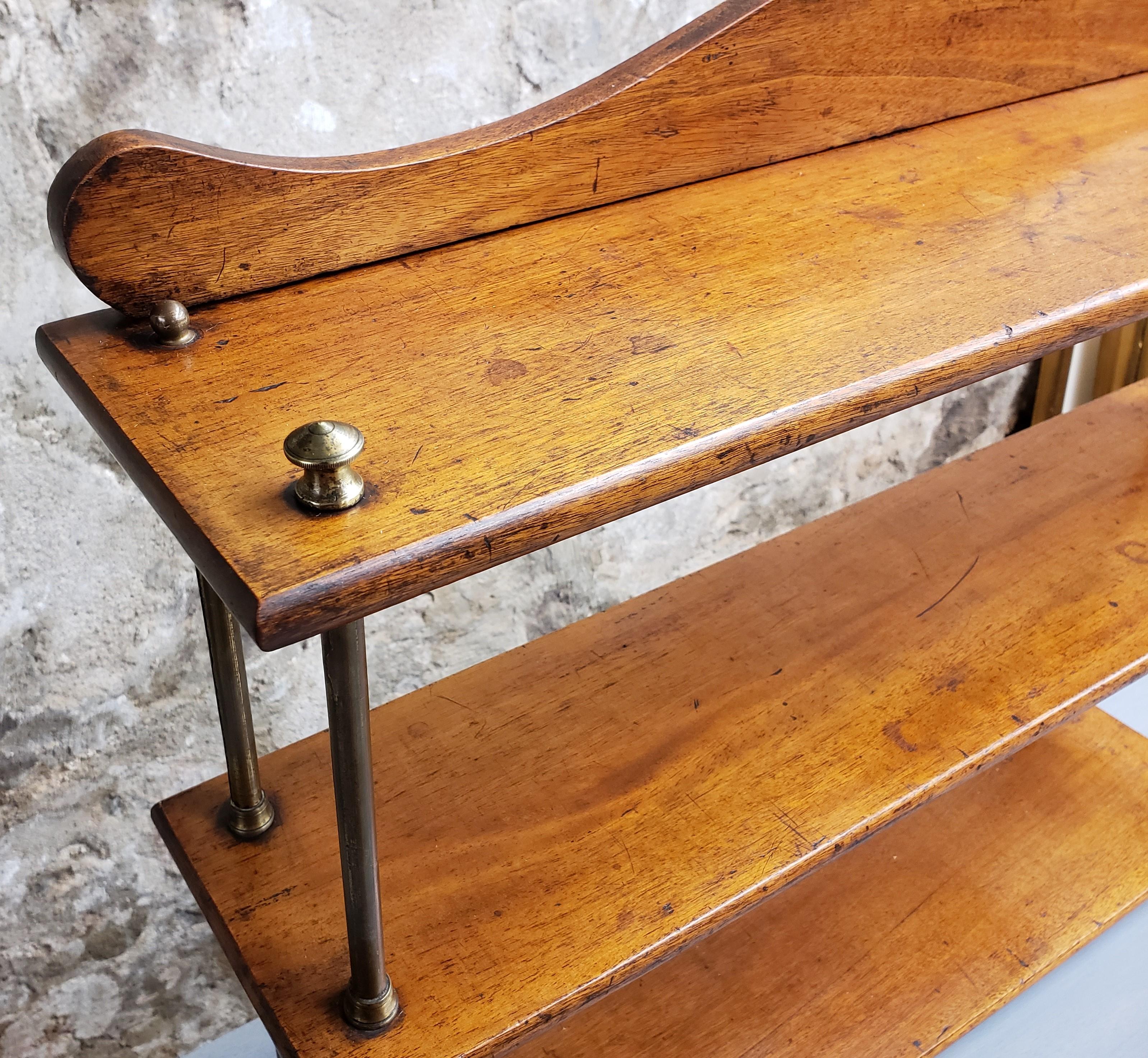 19th Century Tabletop 3Tier Shelving Unit at 1stDibs tabletop shelving unit, tabletop shelf