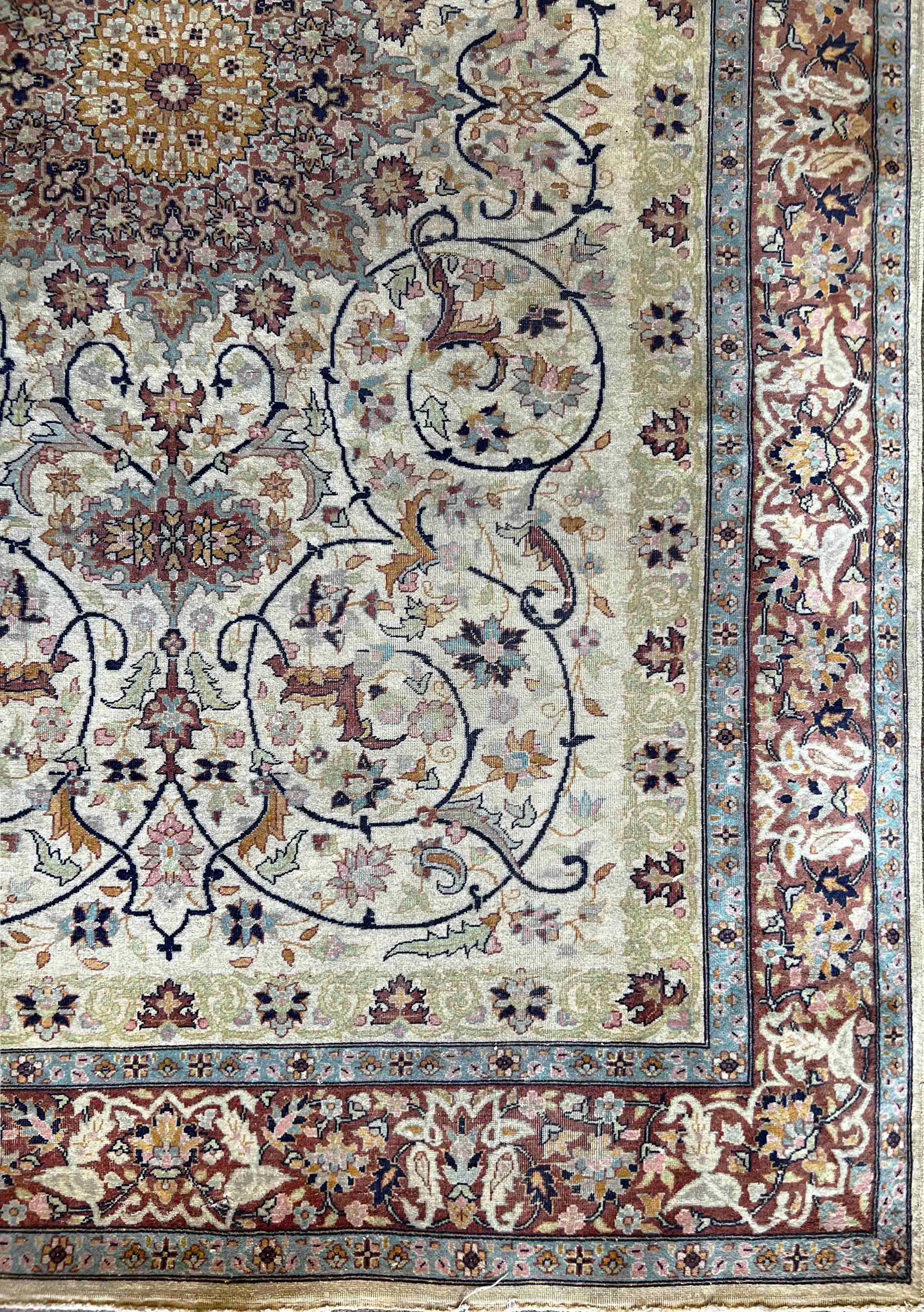 Tribale Tappeto persiano Tabriz del XIX secolo - 2m15x1m40 - No. 942 in vendita