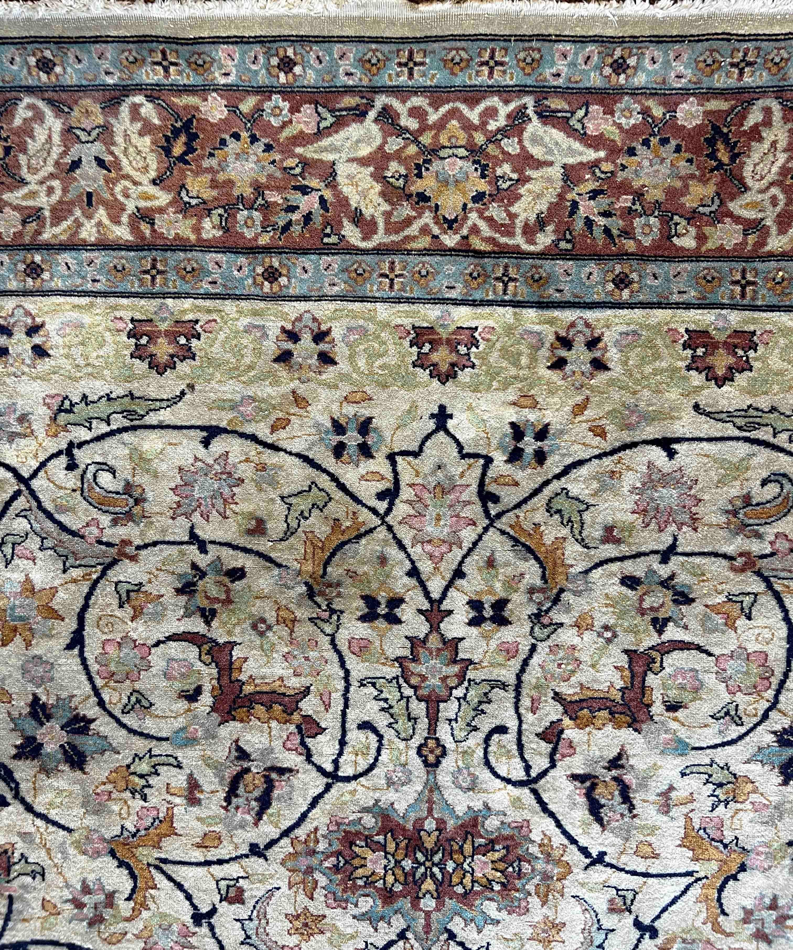 Lana Tappeto persiano Tabriz del XIX secolo - 2m15x1m40 - No. 942 in vendita