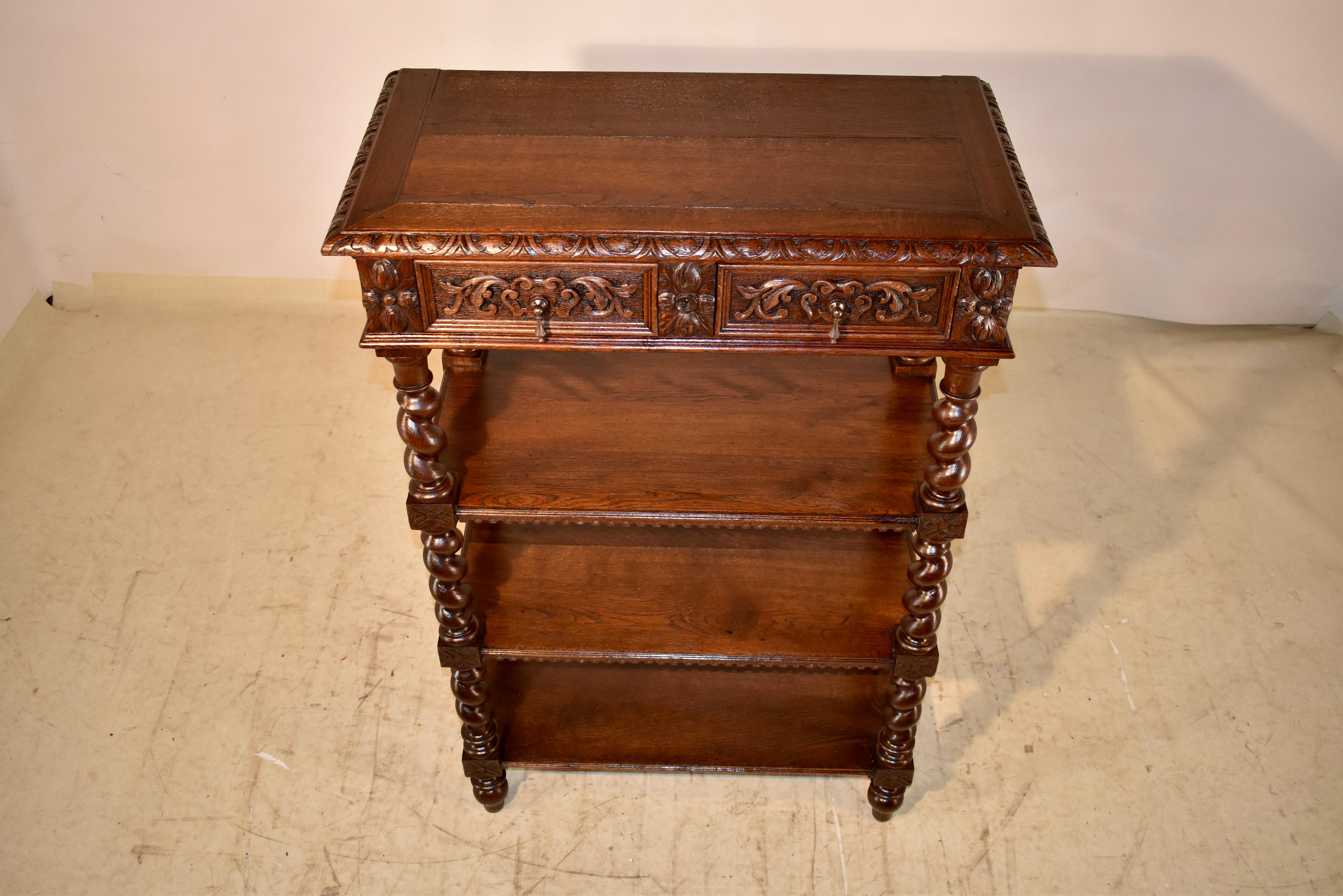 19th Century Tall French Dessert Buffet For Sale 1