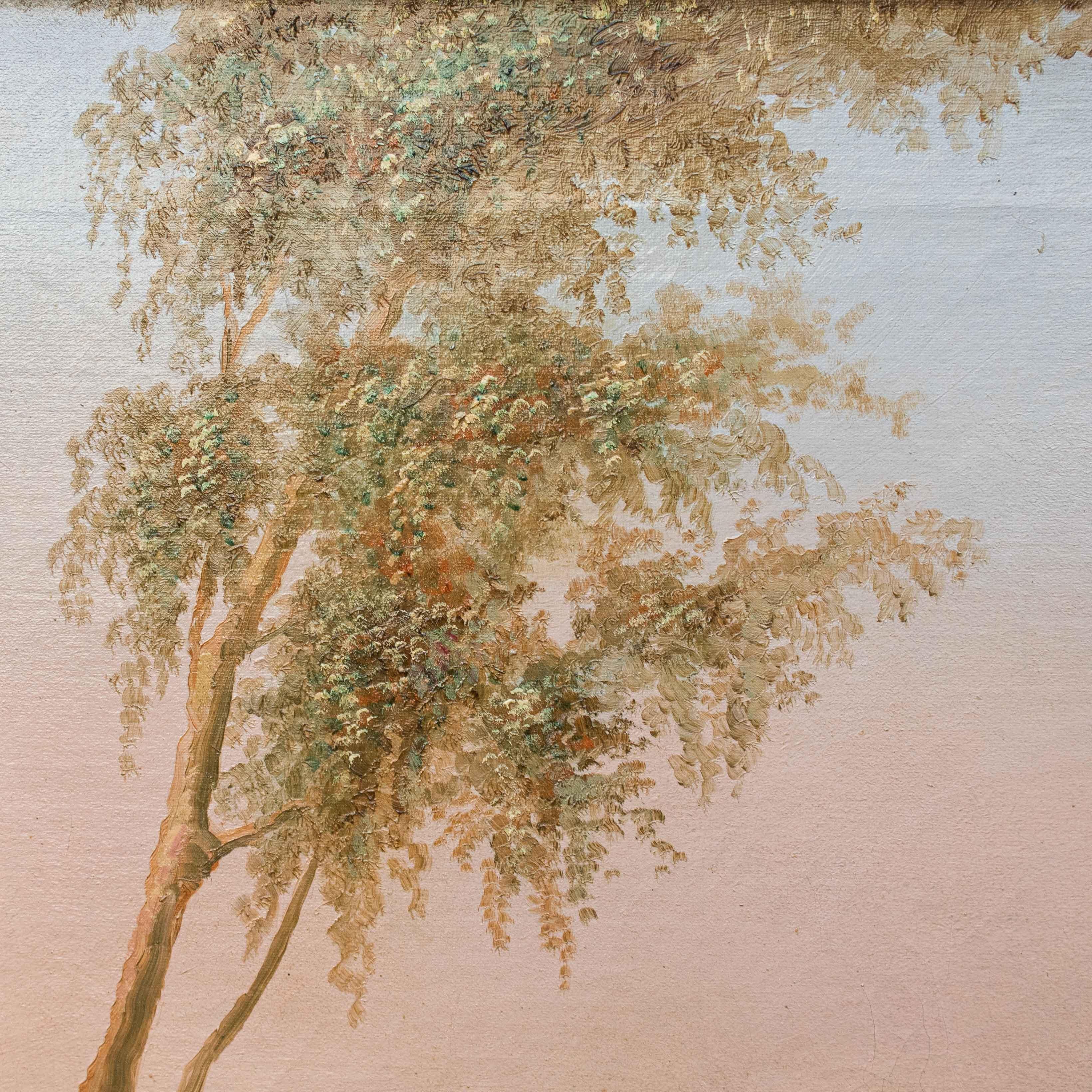 Canvas 19th Century Tamar of Judah Orientalist Painting Oil on canvas
