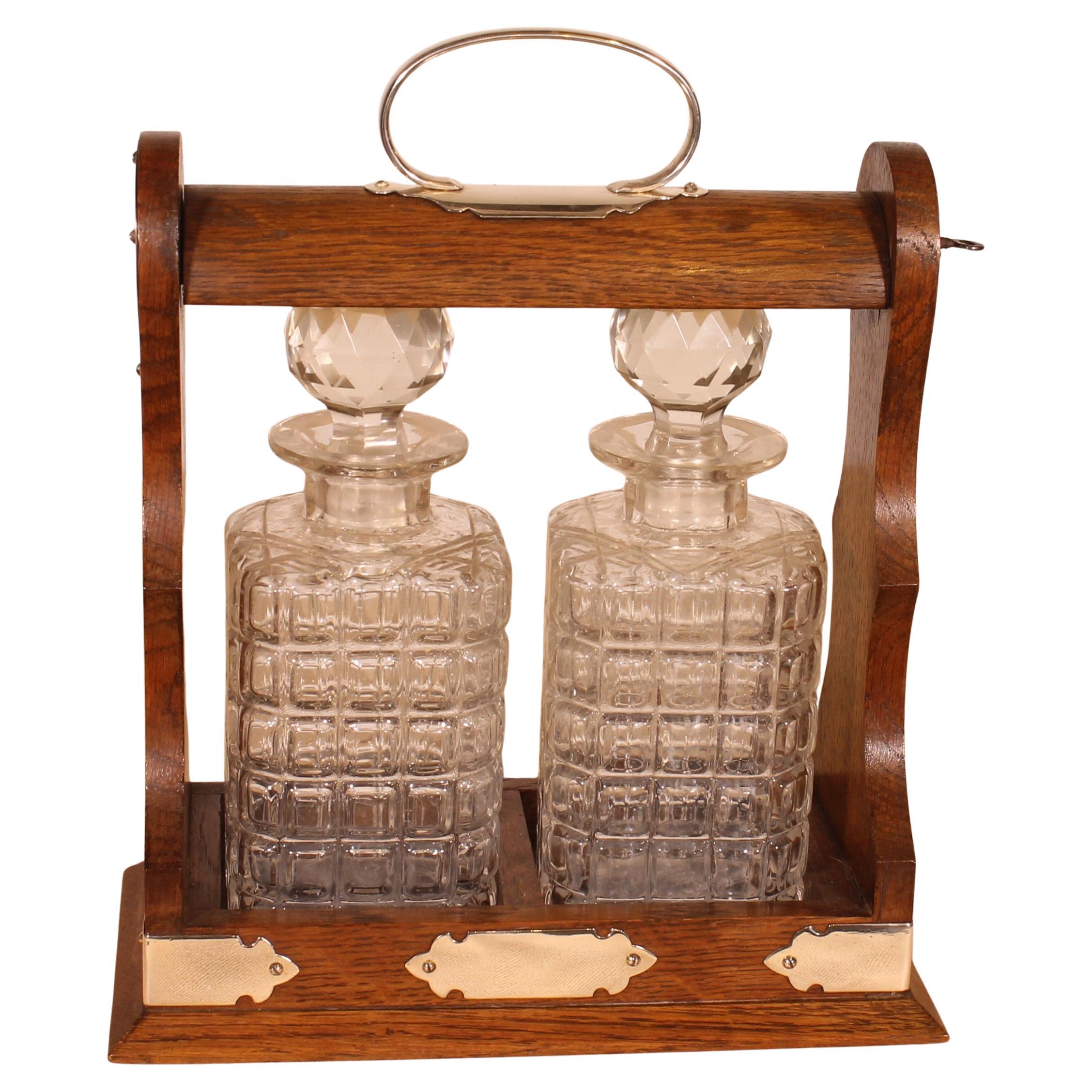 Cava de whisky Tantalus del siglo XIX