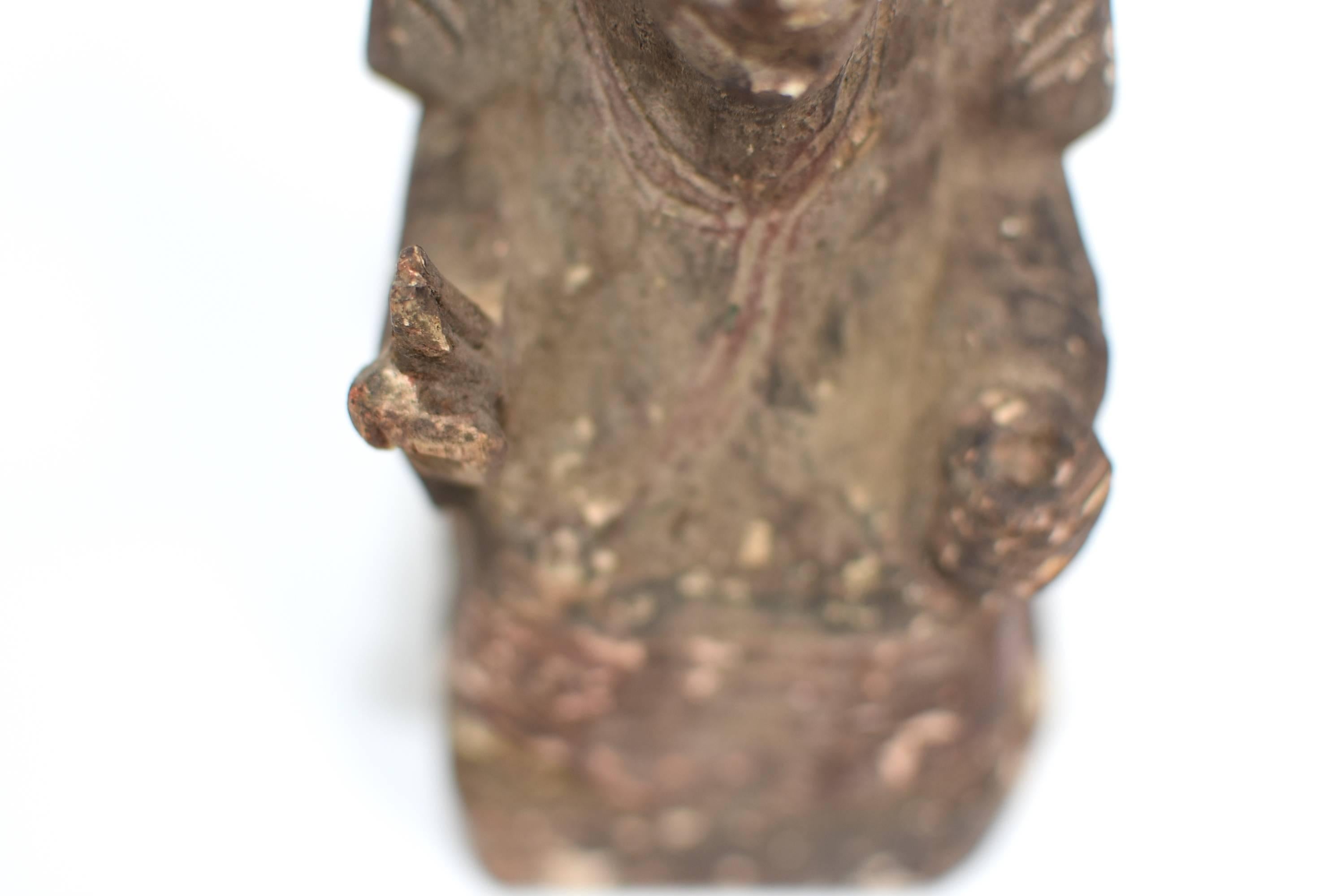Statue de maître taoïste du 19ème siècle en vente 6