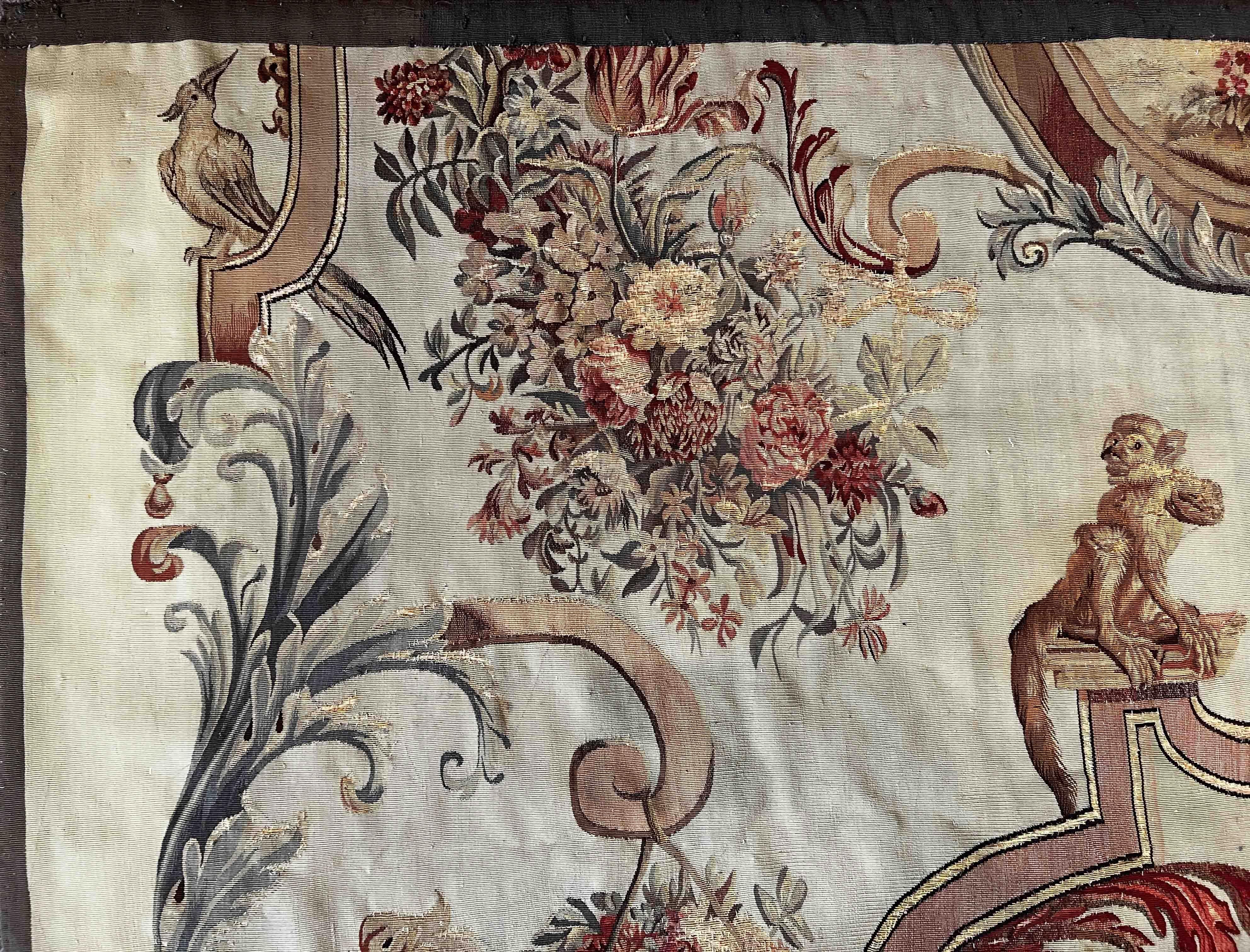 19th Century Tapestry Manufacture Royal D'Aubusson - N° 1173 For Sale 4