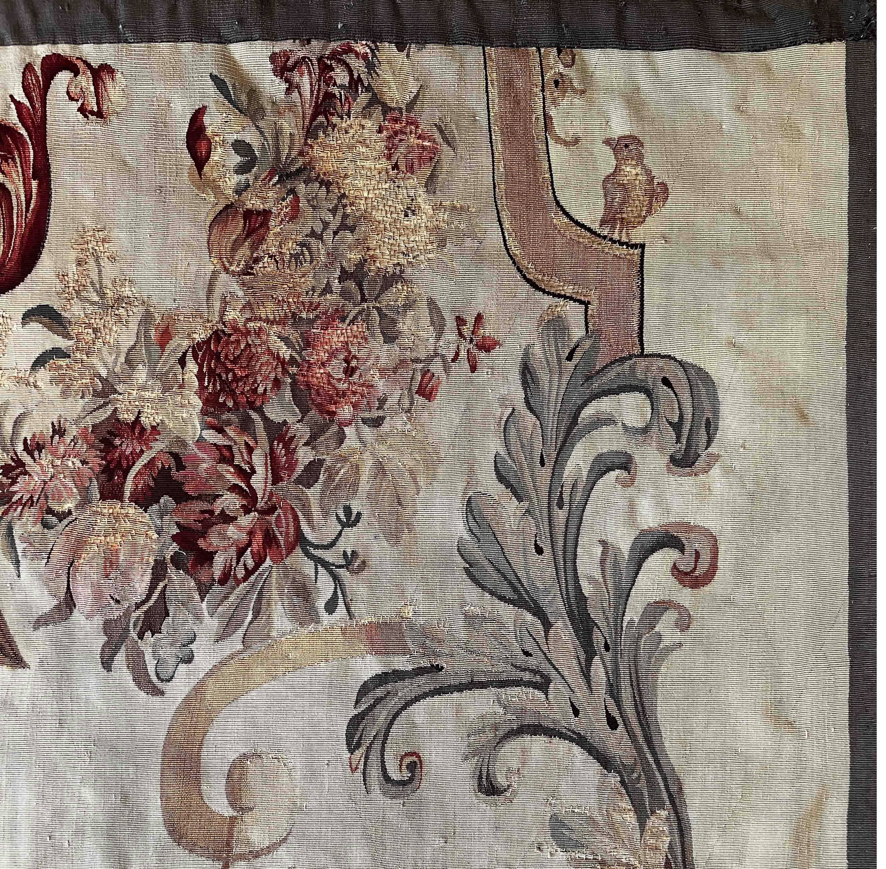 Hand-Woven 19th Century Tapestry Manufacture Royal D'Aubusson - N° 1173 For Sale