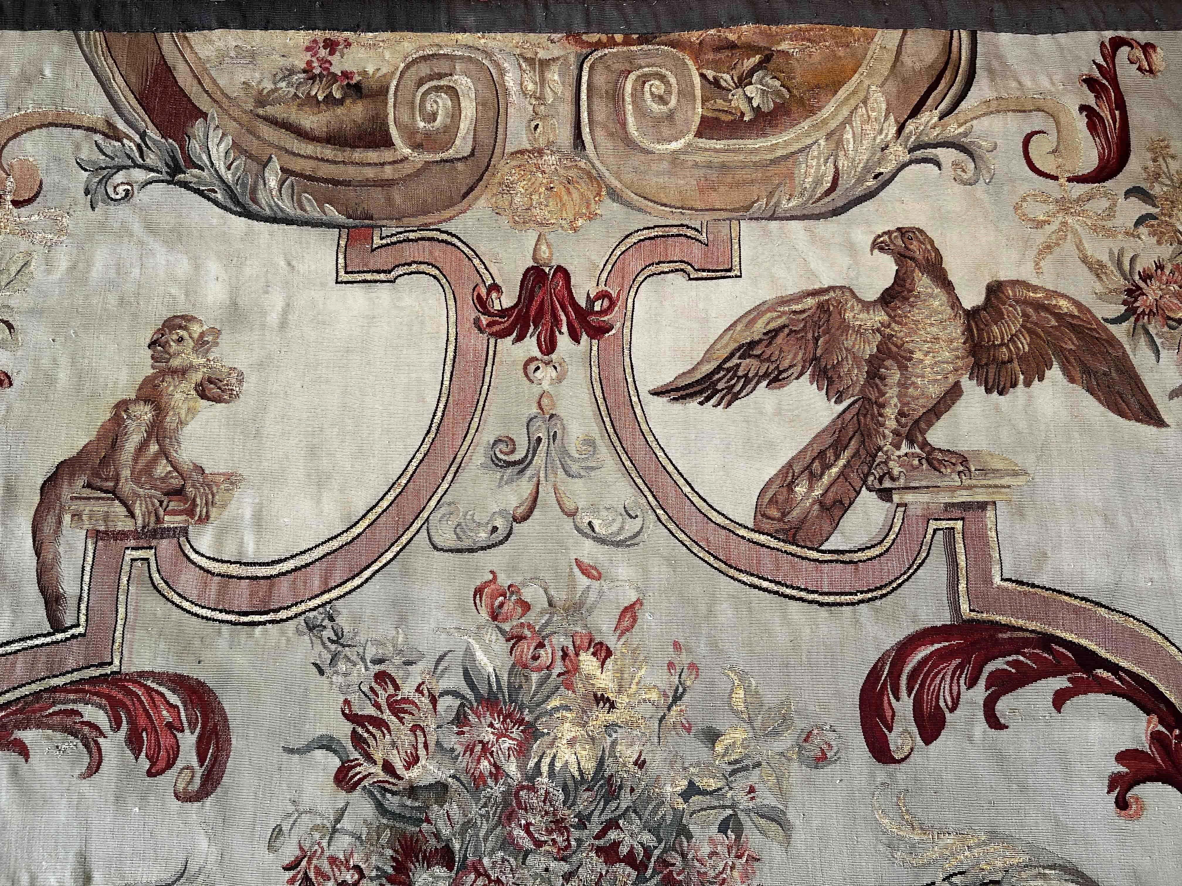 19th Century Tapestry Manufacture Royal D'Aubusson - N° 1173 For Sale 2