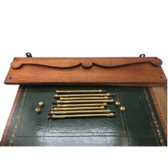 19th Century Teak and Brass Campaign Bookshelves