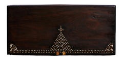 19th Century Teak Brass-Studded Zanzibar Chest