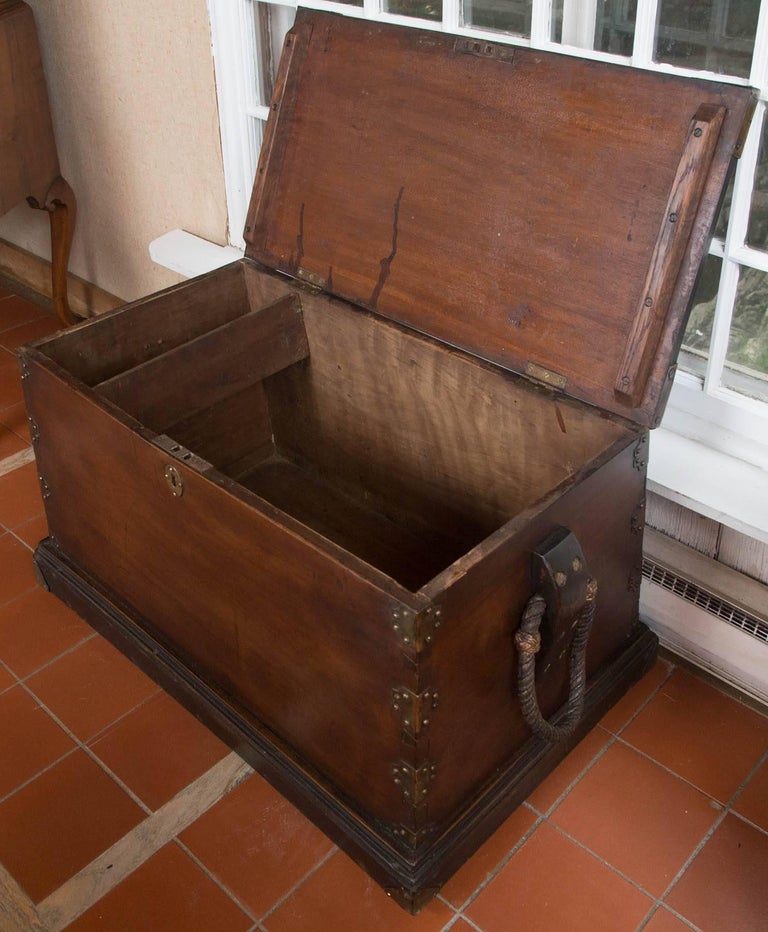 19th Century Teak Seaman's Chest at 1stDibs seaman's chest