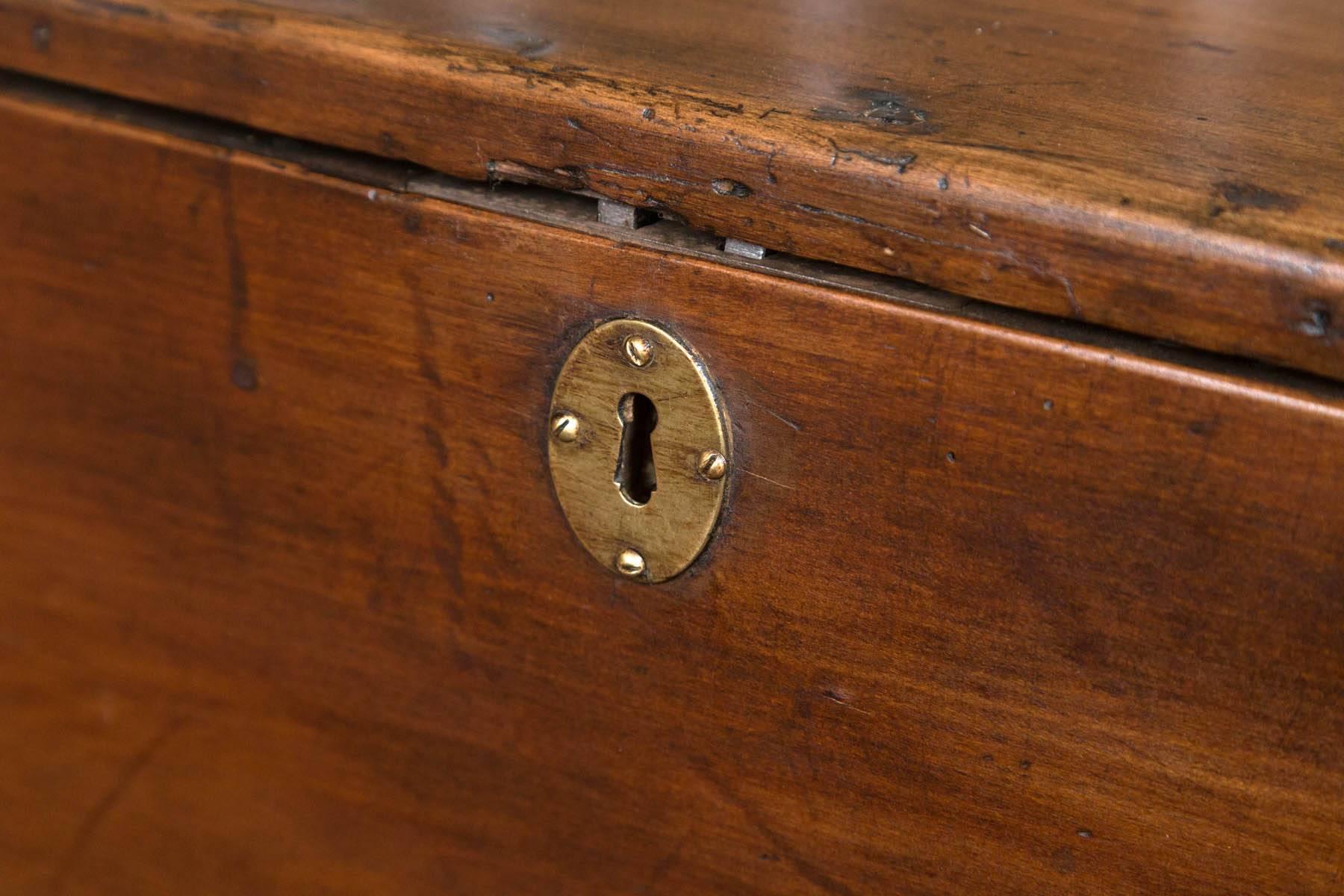 19th Century Teak Seaman's Chest 2