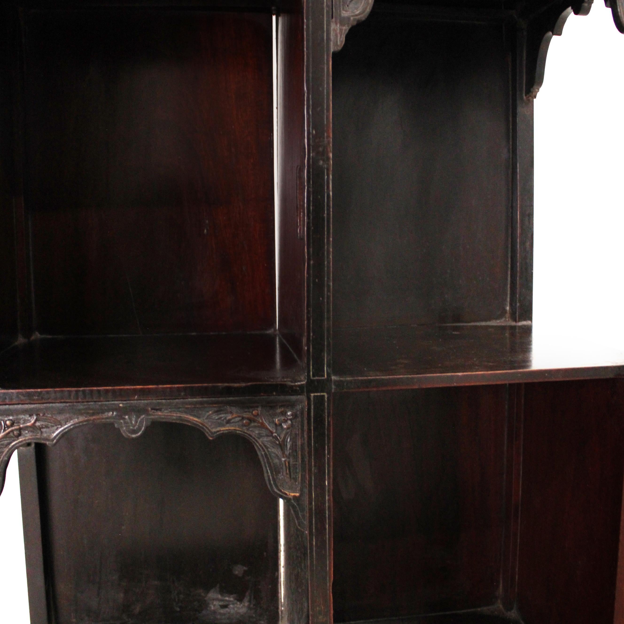 Fanciful 19th Century Teak Cabinet From an Indian Palace 6