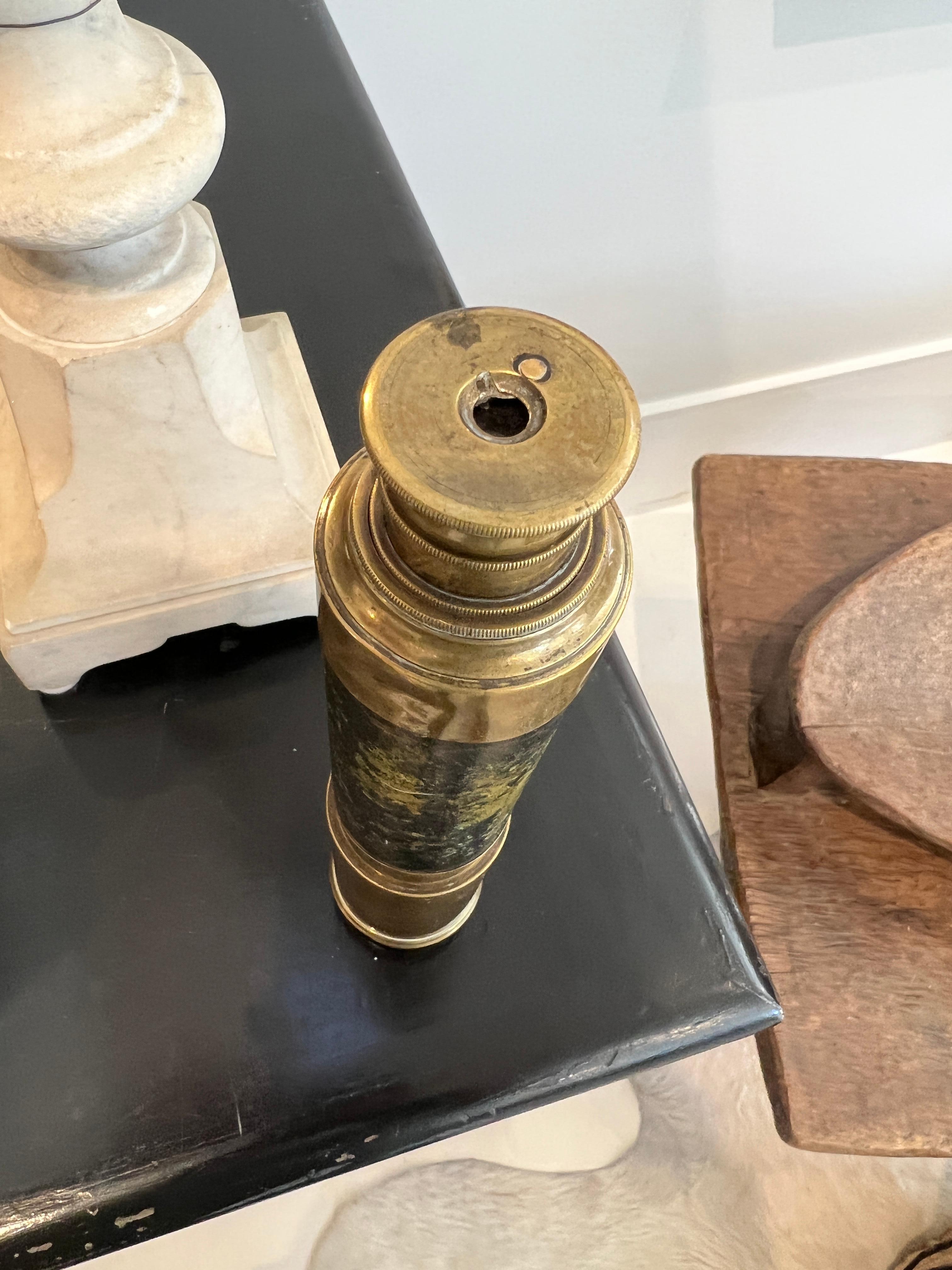 Brass 19th Century Telescope